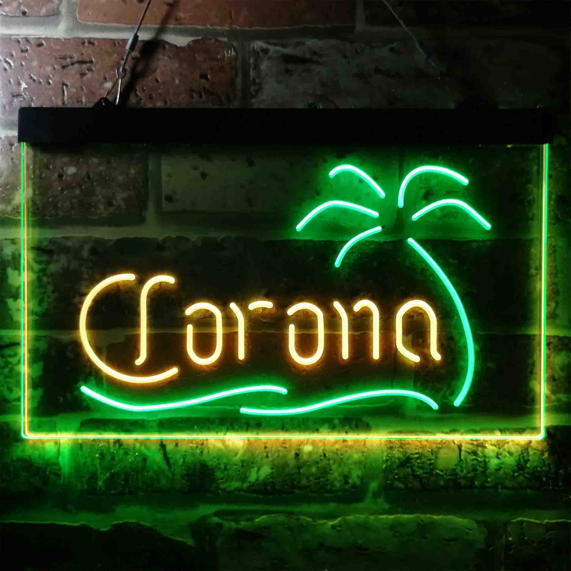 Corona Palm Tree Island Neon-Like LED Sign - Image 4