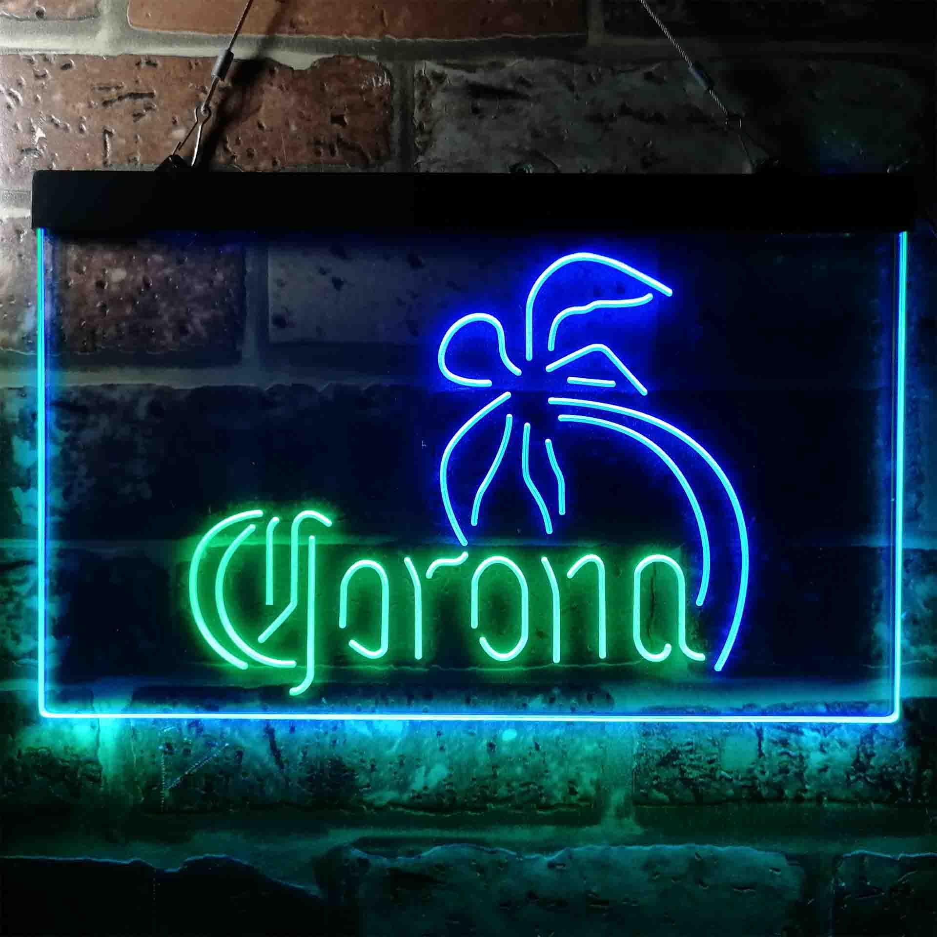 Corona Palm Tree Island Simple Neon-Like LED Sign - Image 11