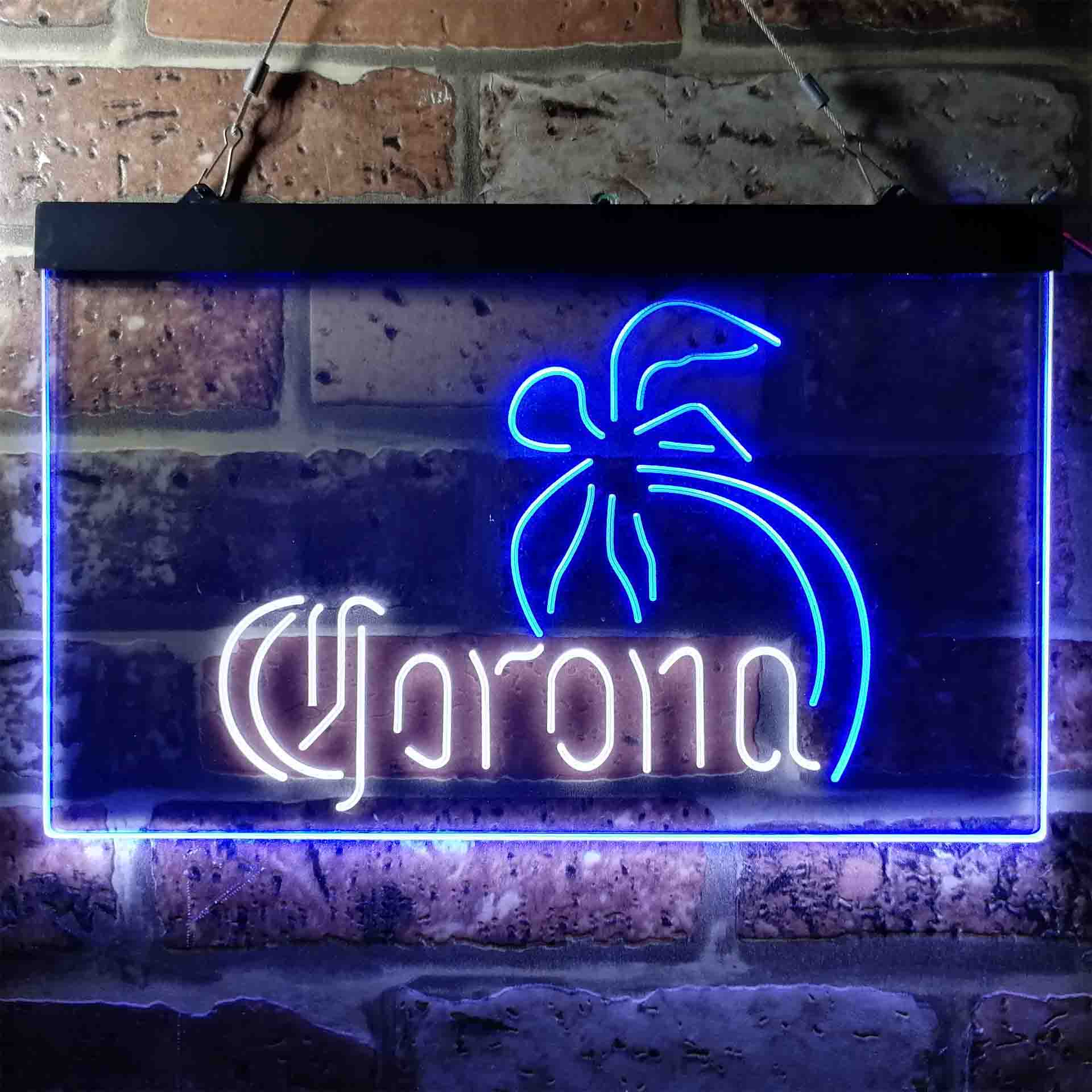 Corona Palm Tree Island Simple Neon-Like LED Sign - Image 12
