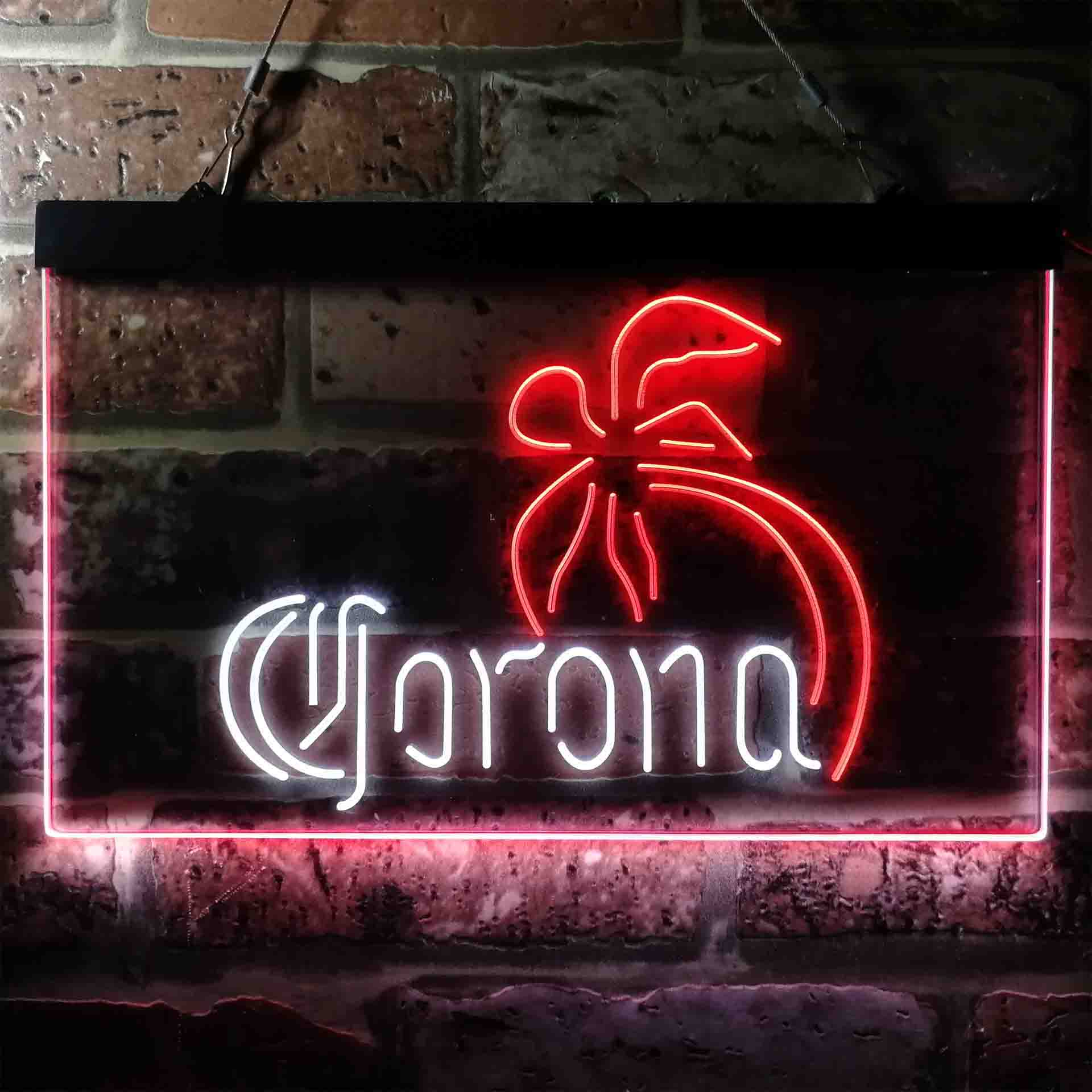 Corona Palm Tree Island Simple Neon-Like LED Sign - Image 13