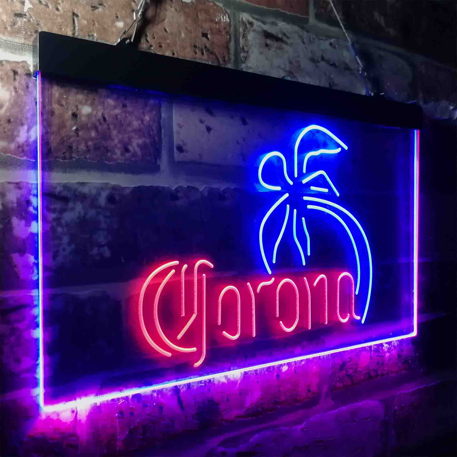 Corona Palm Tree Island Simple Neon-Like LED Sign - Image 17