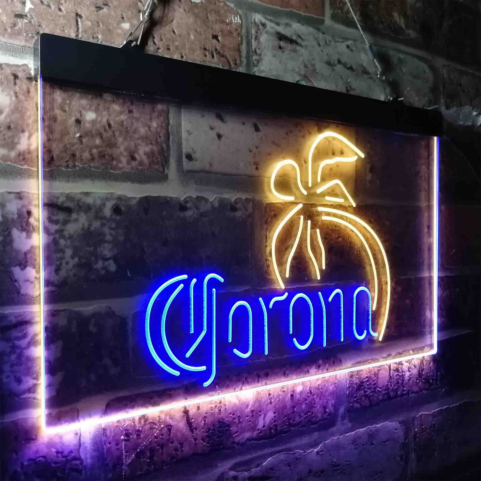Corona Palm Tree Island Simple Neon-Like LED Sign - Image 19