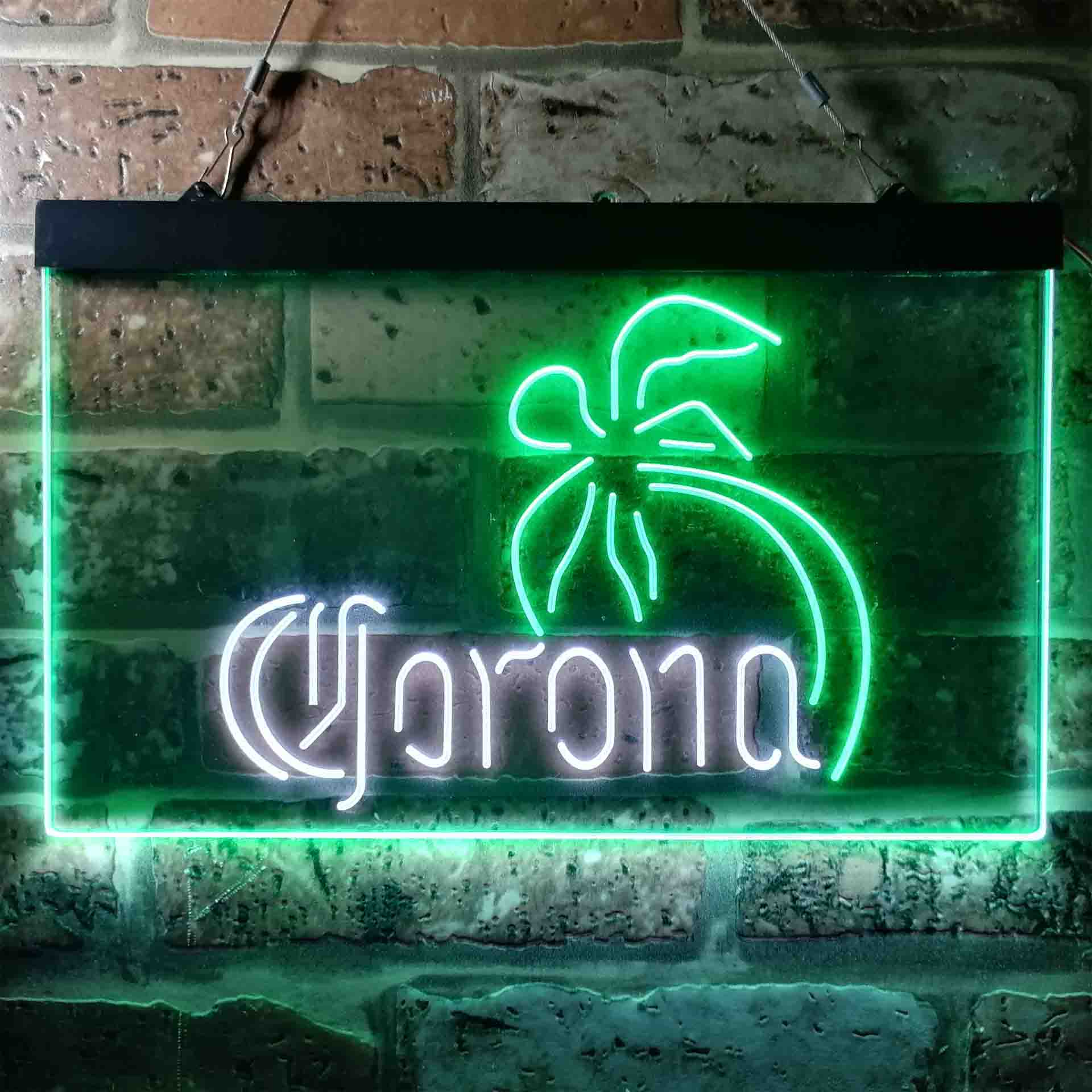 Corona Palm Tree Island Simple Neon-Like LED Sign - Image 2