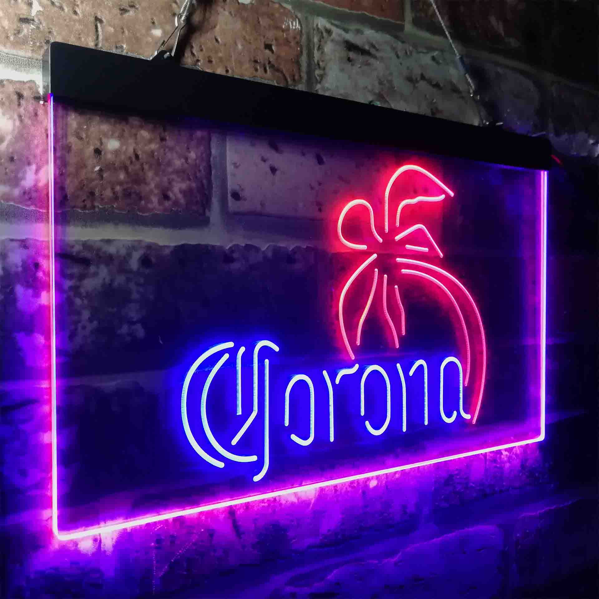 Corona Palm Tree Island Simple Neon-Like LED Sign - Image 20