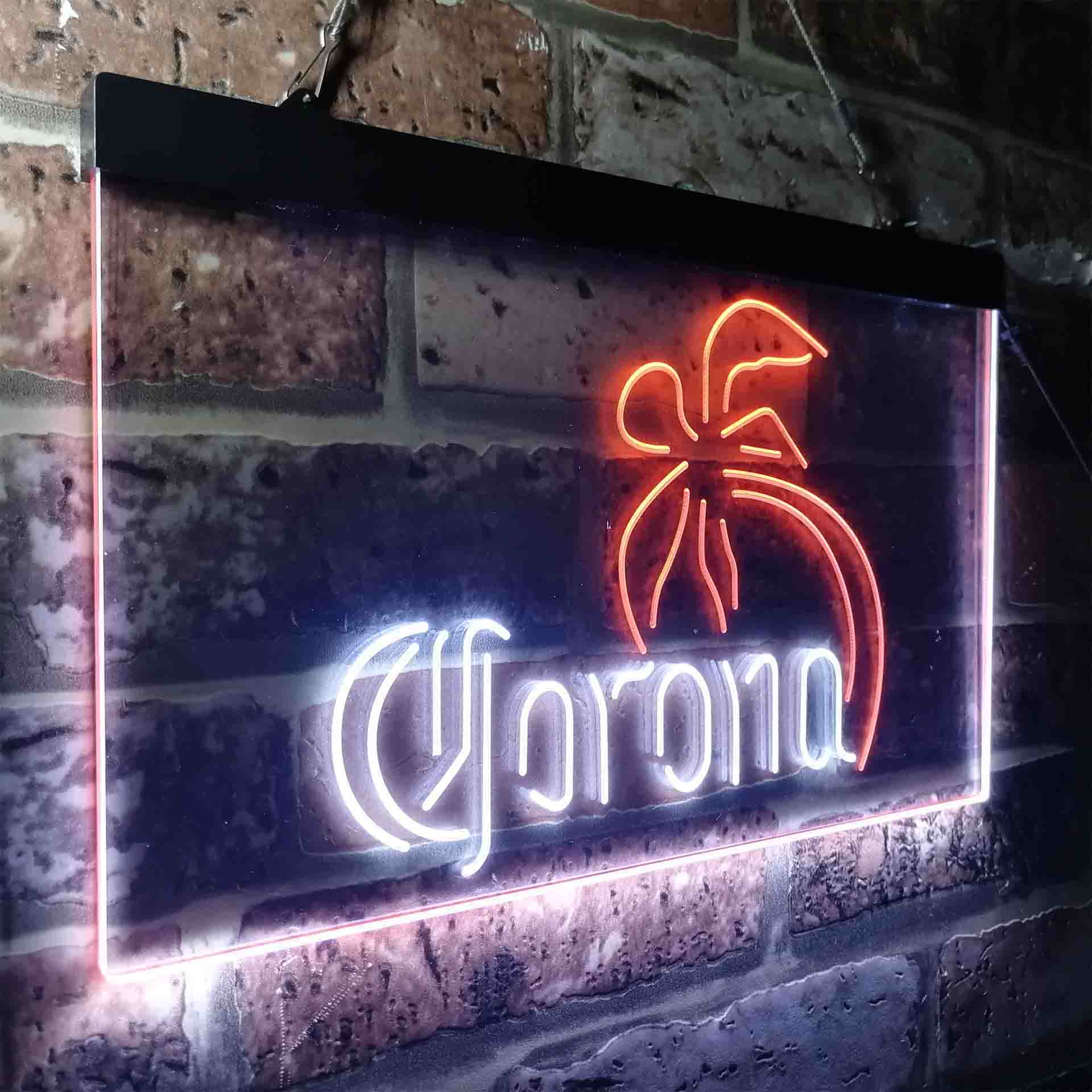 Corona Palm Tree Island Simple Neon-Like LED Sign - Image 21