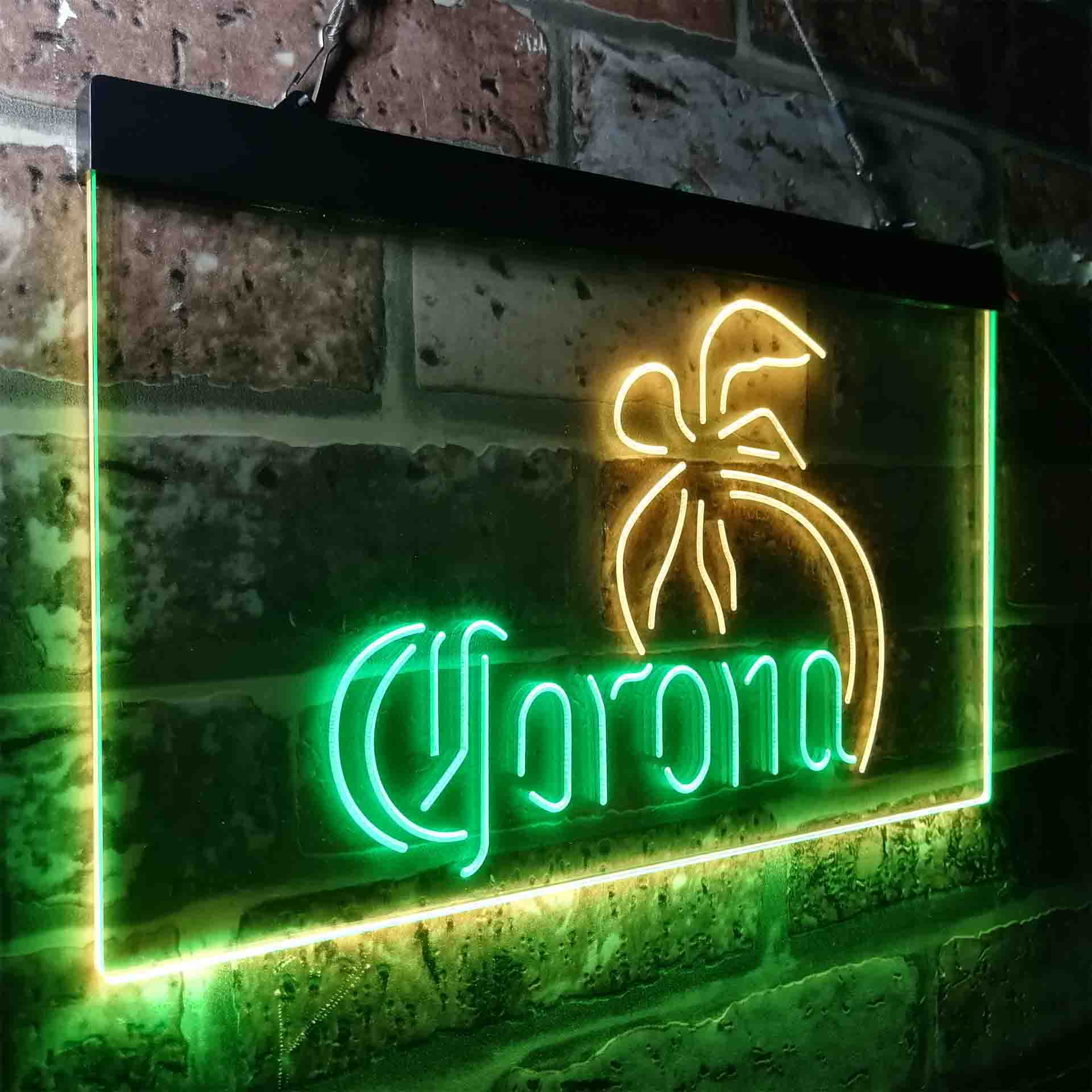 Corona Palm Tree Island Simple Neon-Like LED Sign - Image 22