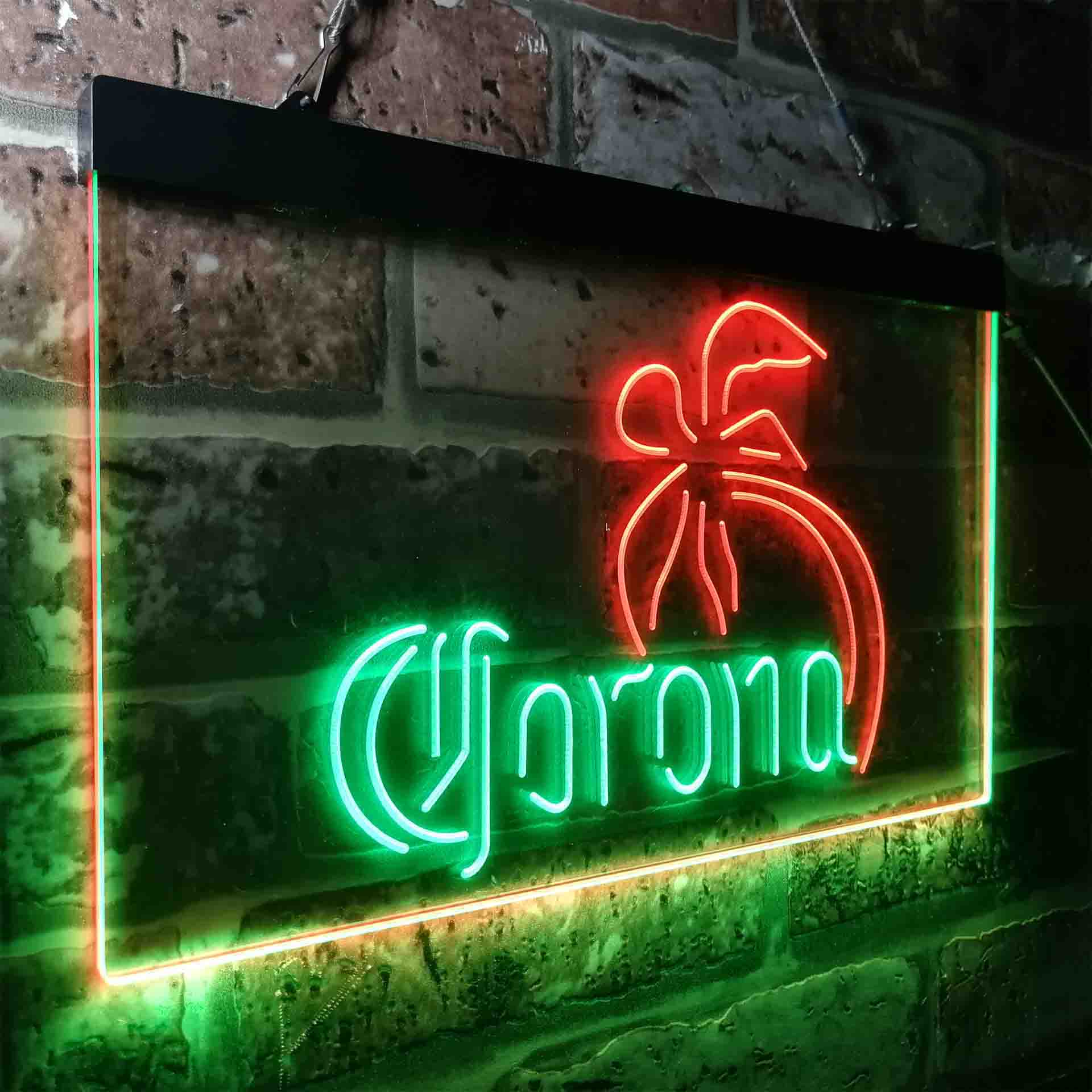 Corona Palm Tree Island Simple Neon-Like LED Sign - Image 23