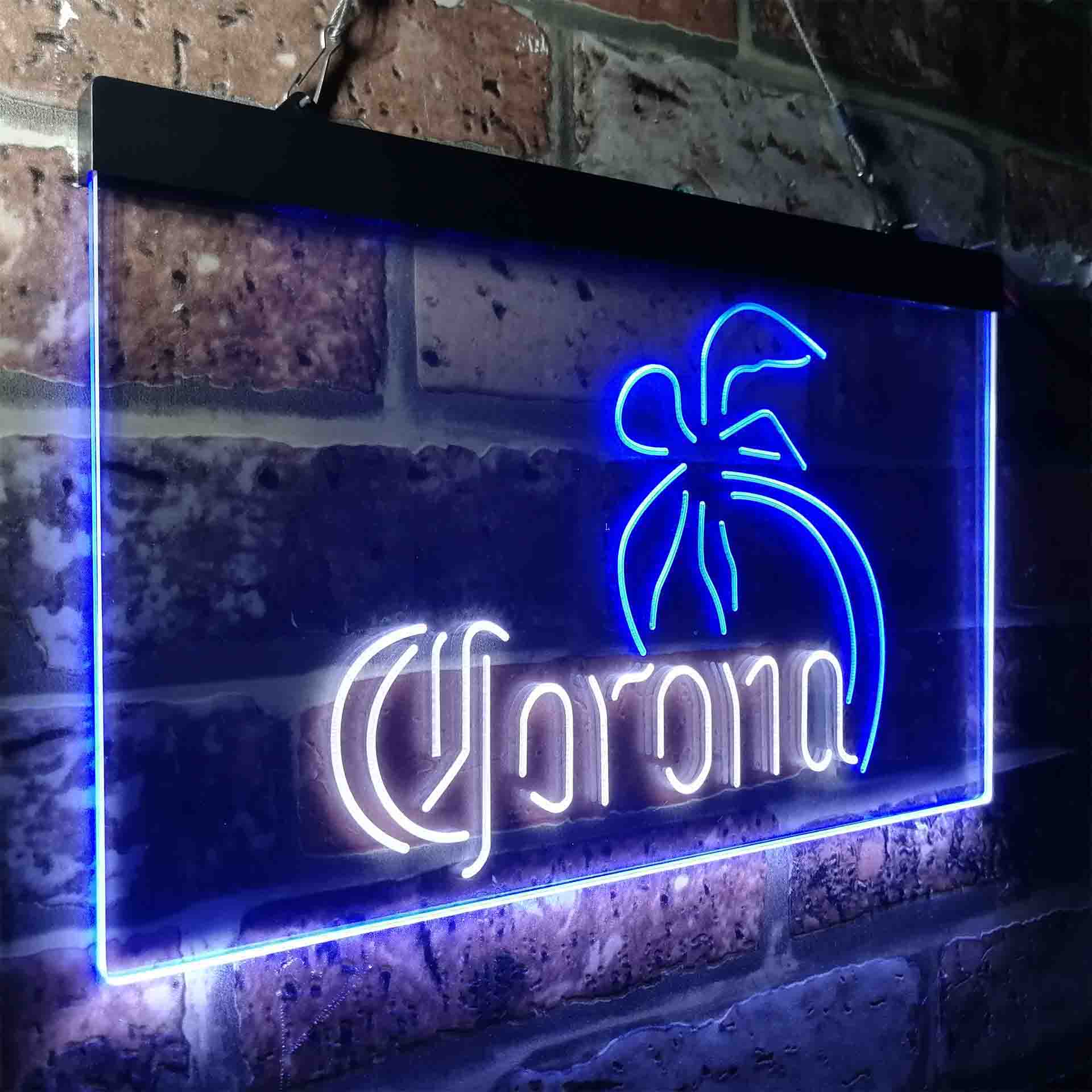 Corona Palm Tree Island Simple Neon-Like LED Sign - Image 25