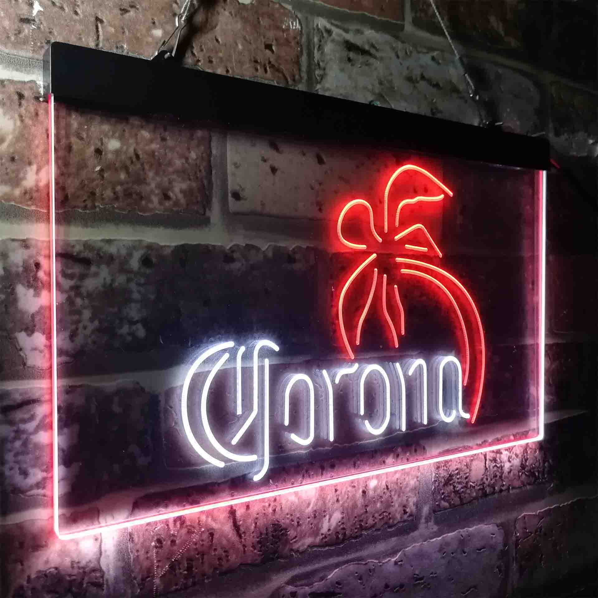 Corona Palm Tree Island Simple Neon-Like LED Sign - Image 26