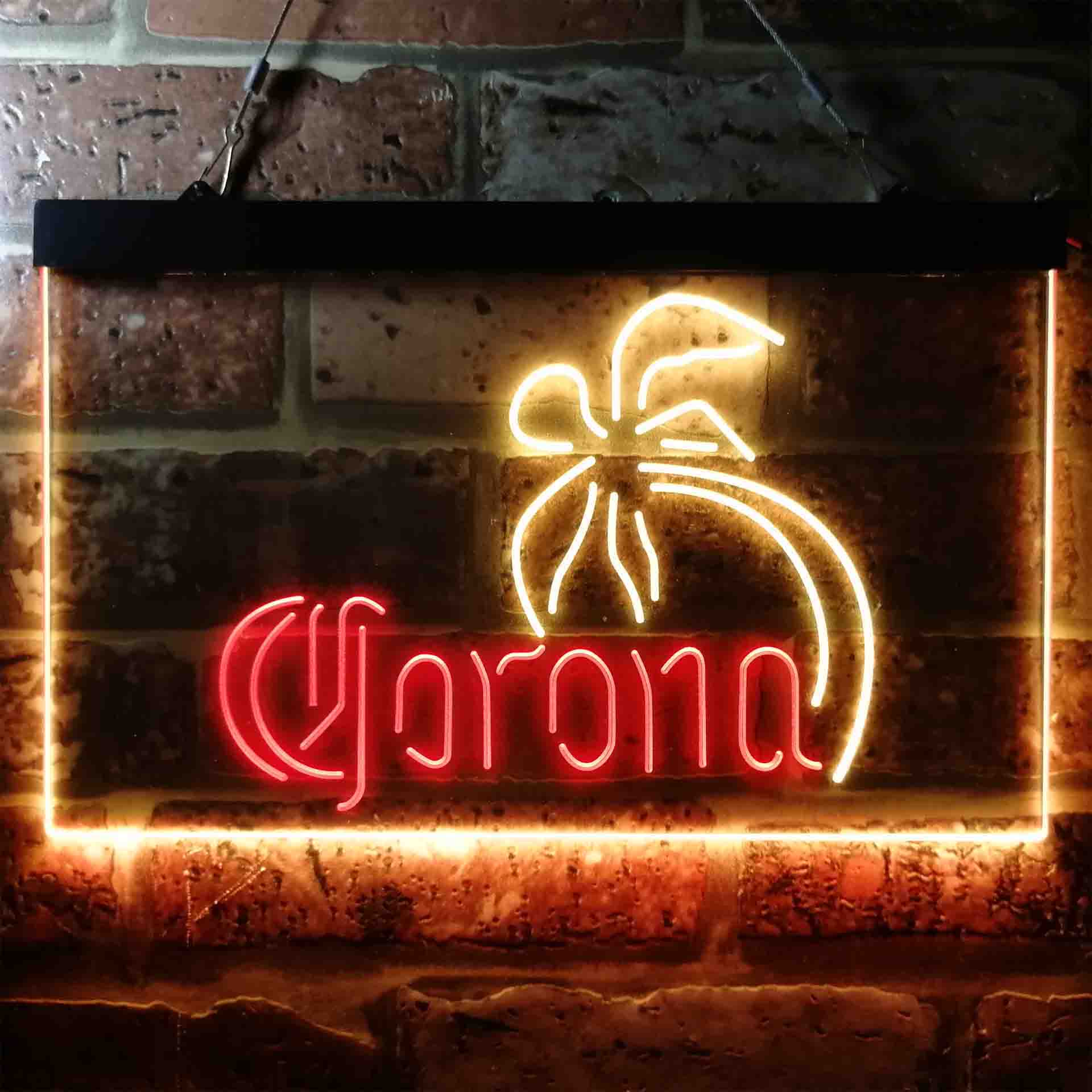 Corona Palm Tree Island Simple Neon-Like LED Sign - Image 3