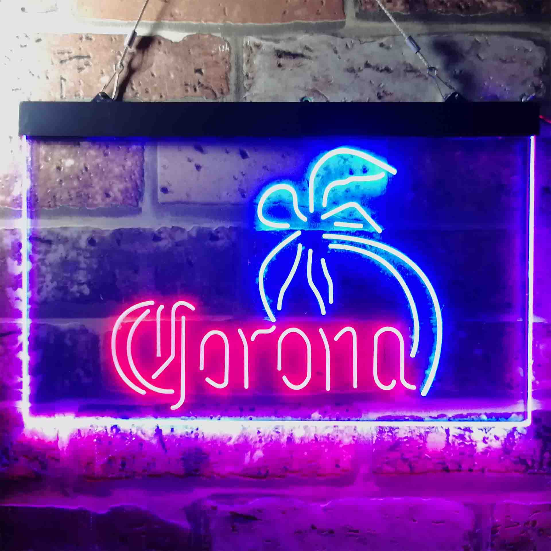 Corona Palm Tree Island Simple Neon-Like LED Sign - Image 4