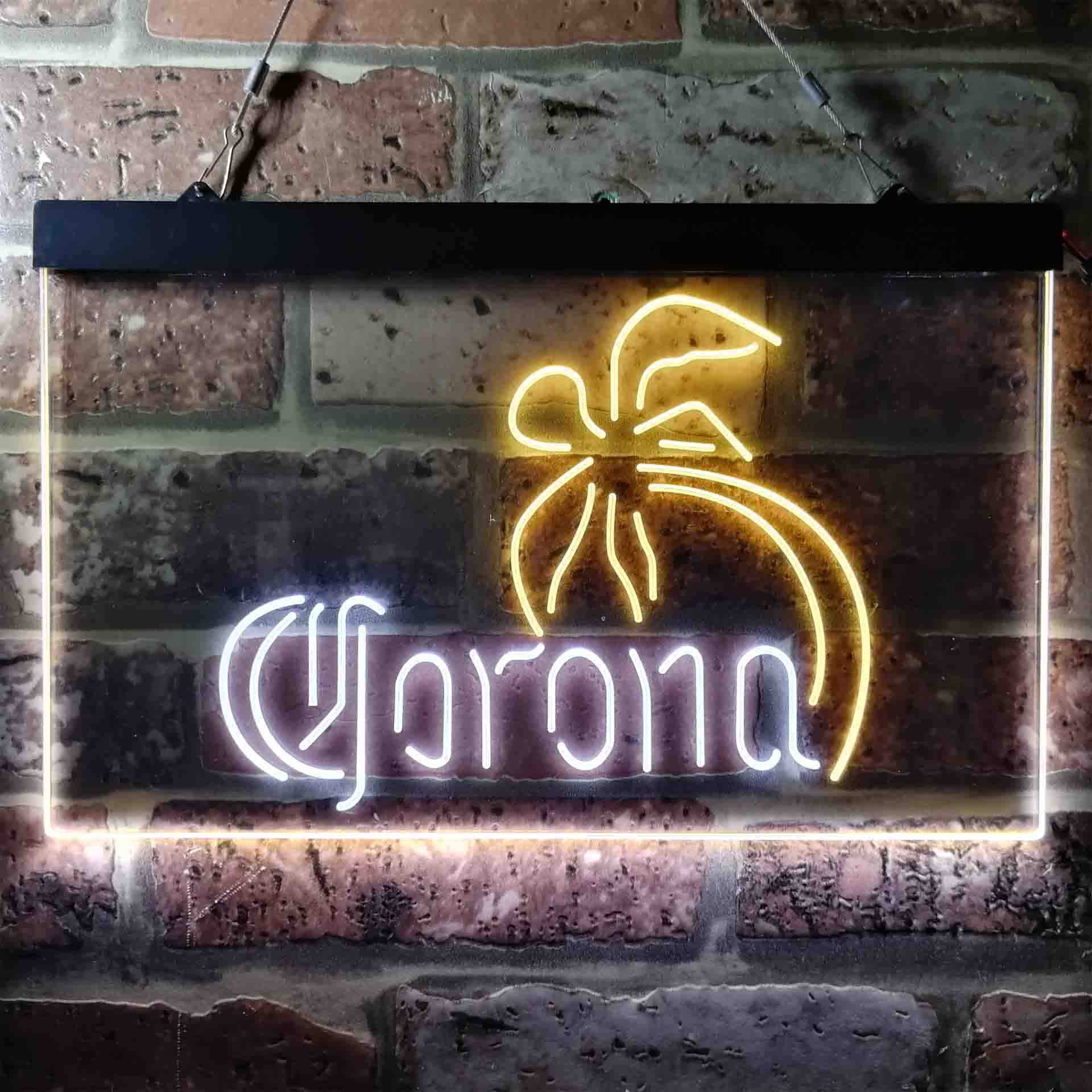 Corona Palm Tree Island Simple Neon-Like LED Sign - Image 5