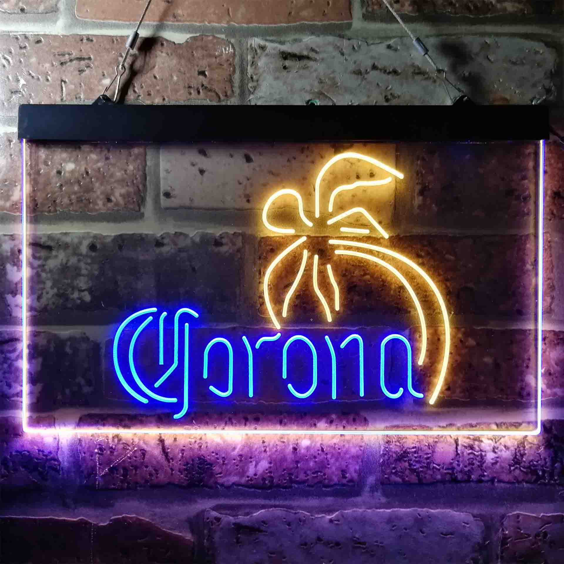 Corona Palm Tree Island Simple Neon-Like LED Sign - Image 6
