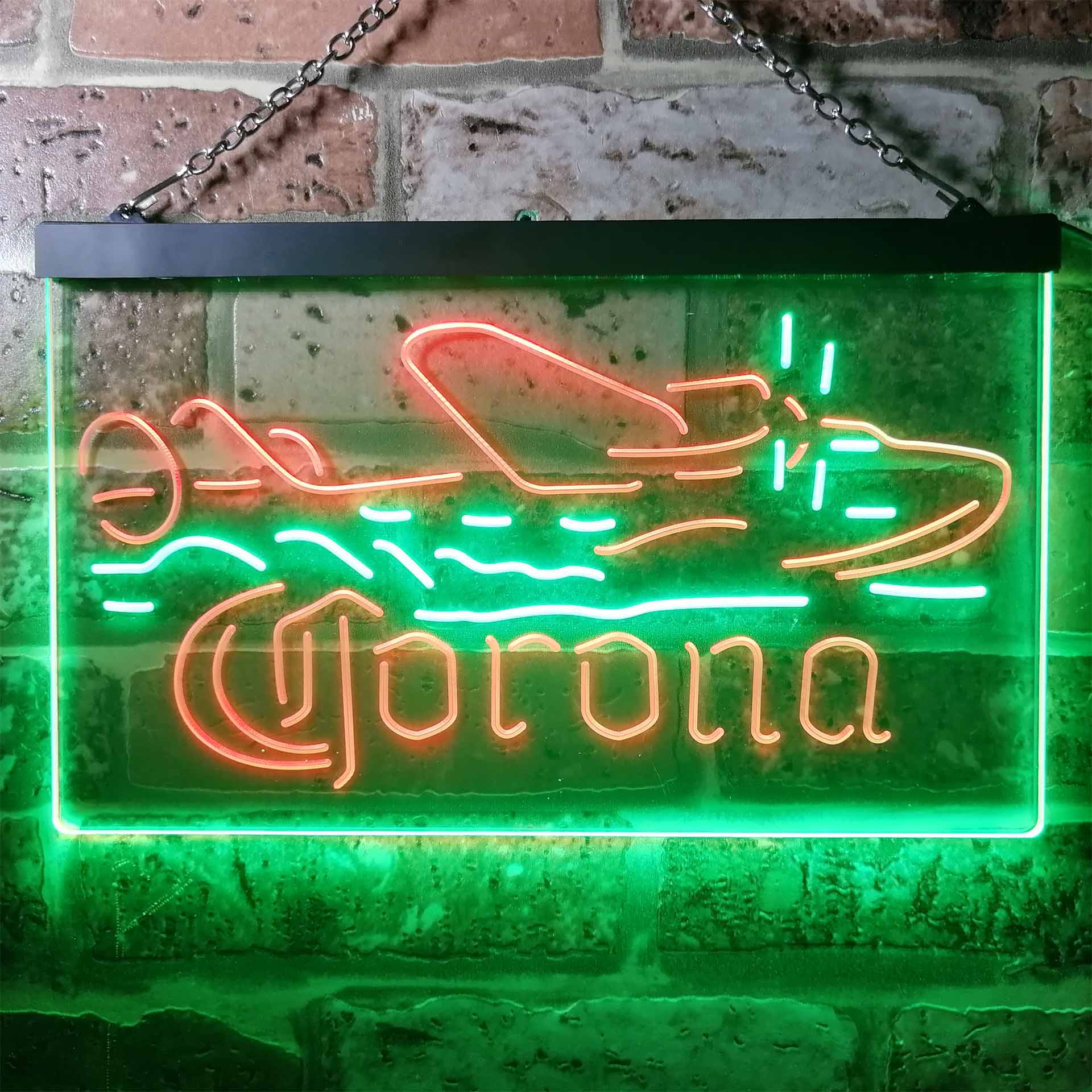 Corona Seaplane Hydroplane Neon-Like LED Sign