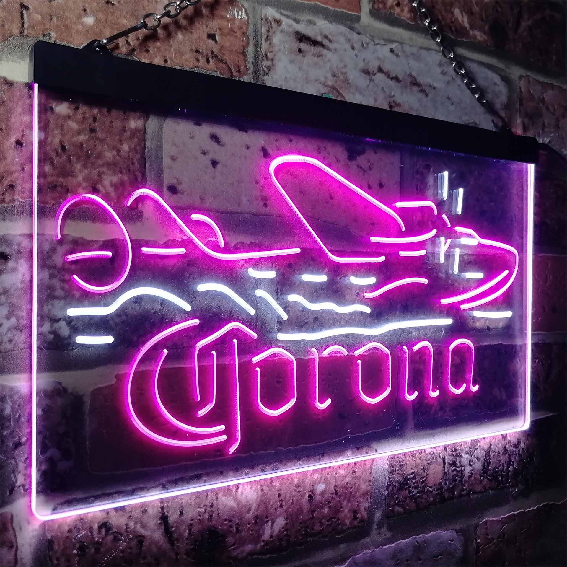 Corona Seaplane Hydroplane Neon-Like LED Sign - Image 19
