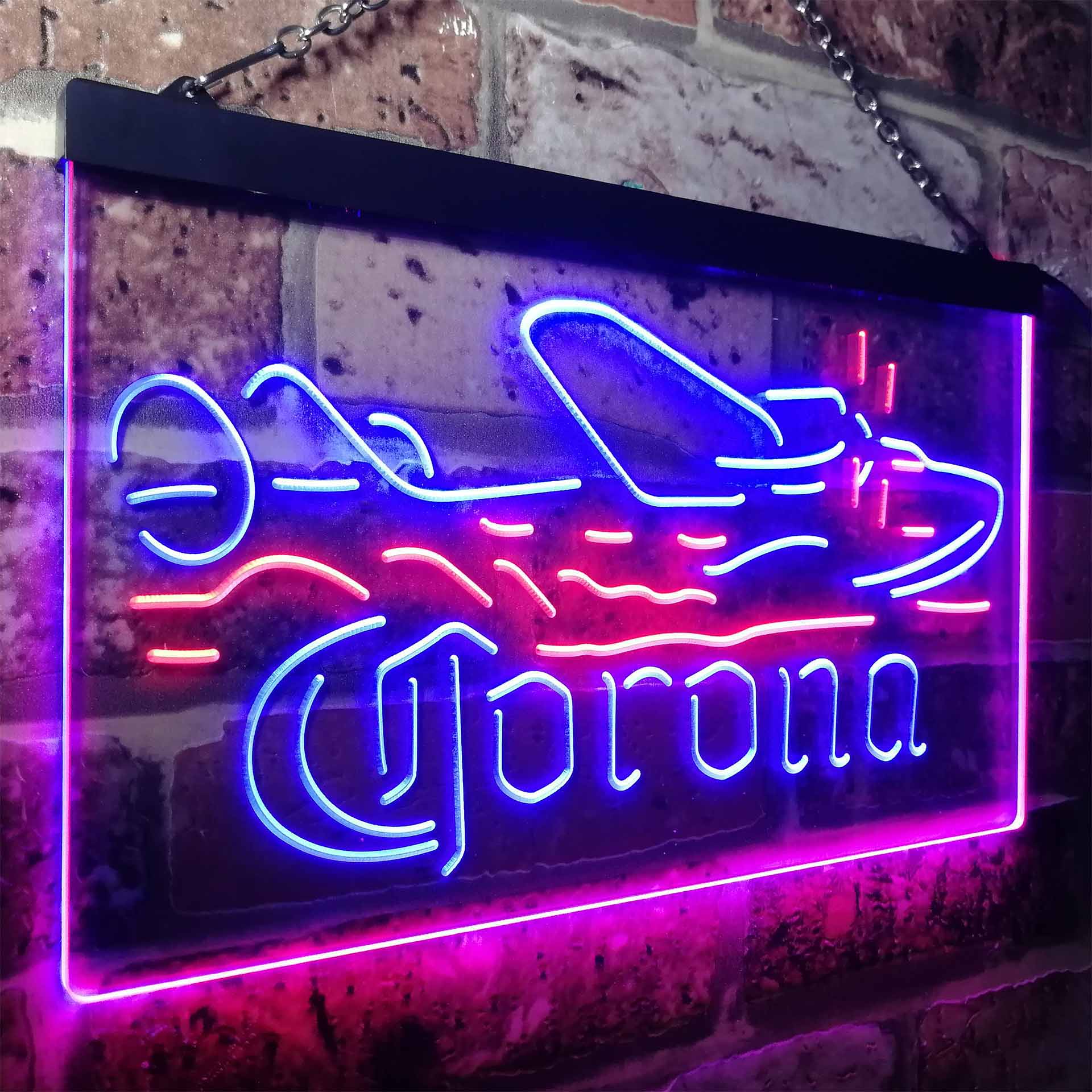 Corona Seaplane Hydroplane Neon-Like LED Sign - Image 21