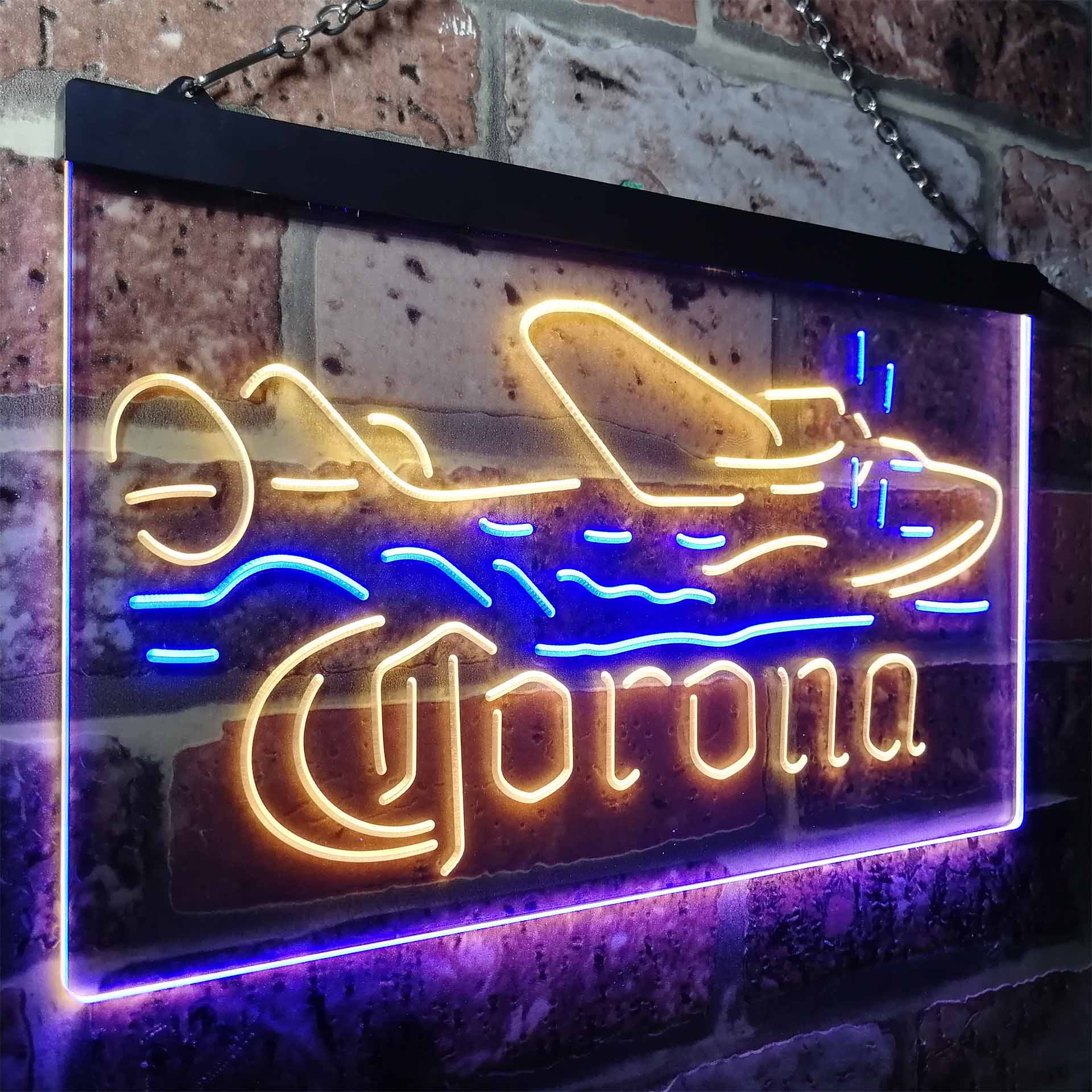 Corona Seaplane Hydroplane Neon-Like LED Sign - Image 22