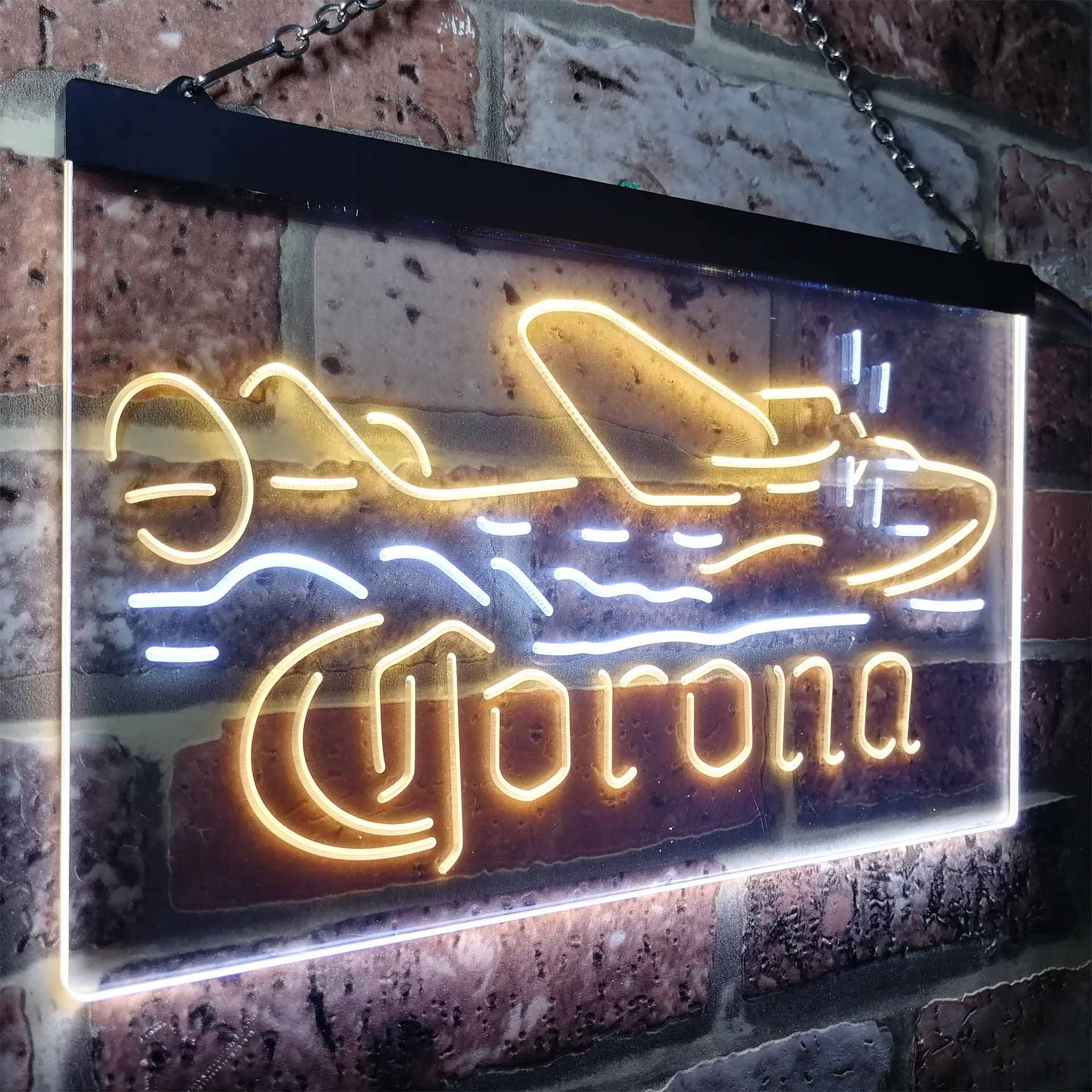 Corona Seaplane Hydroplane Neon-Like LED Sign - Image 23