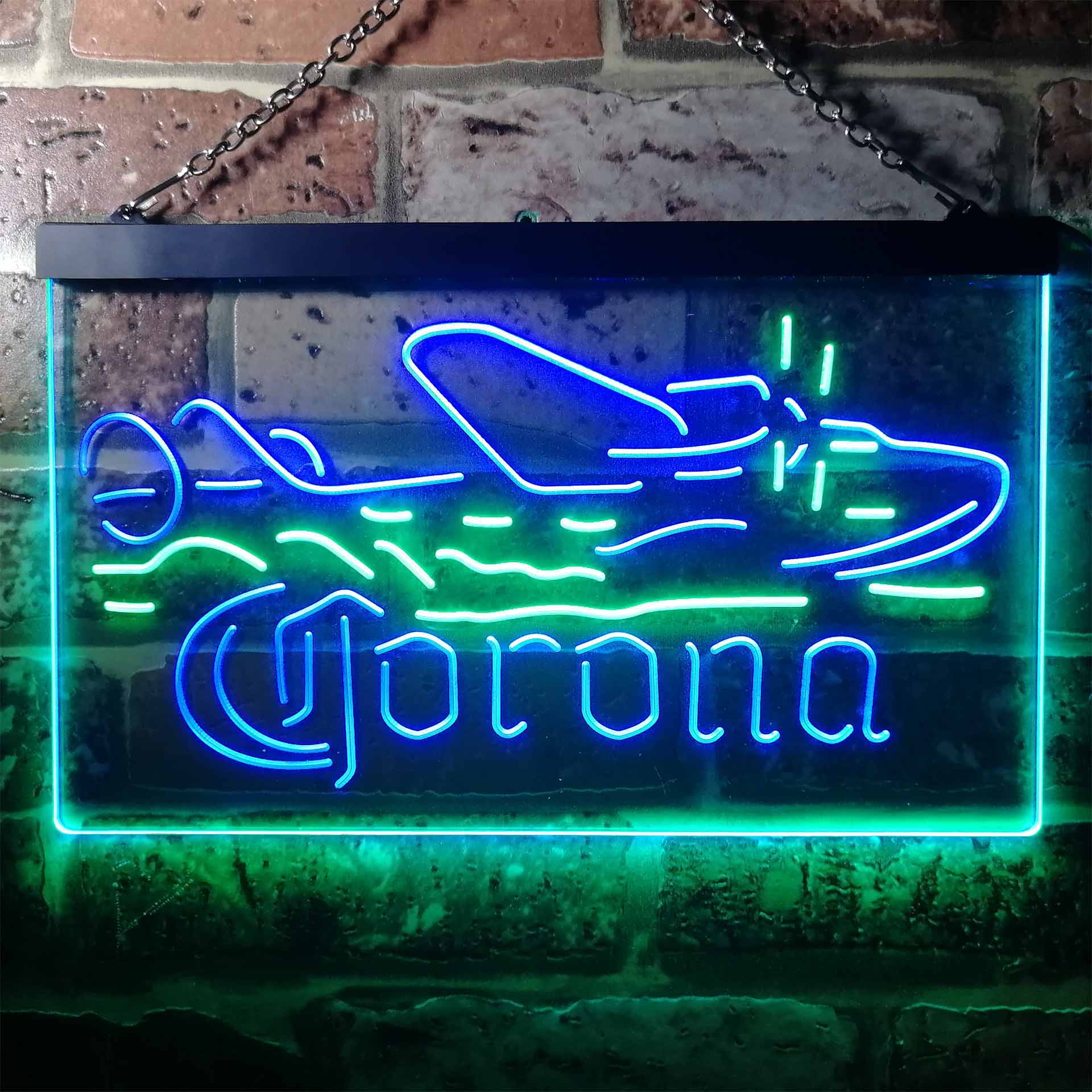 Corona Seaplane Hydroplane Neon-Like LED Sign - Image 3
