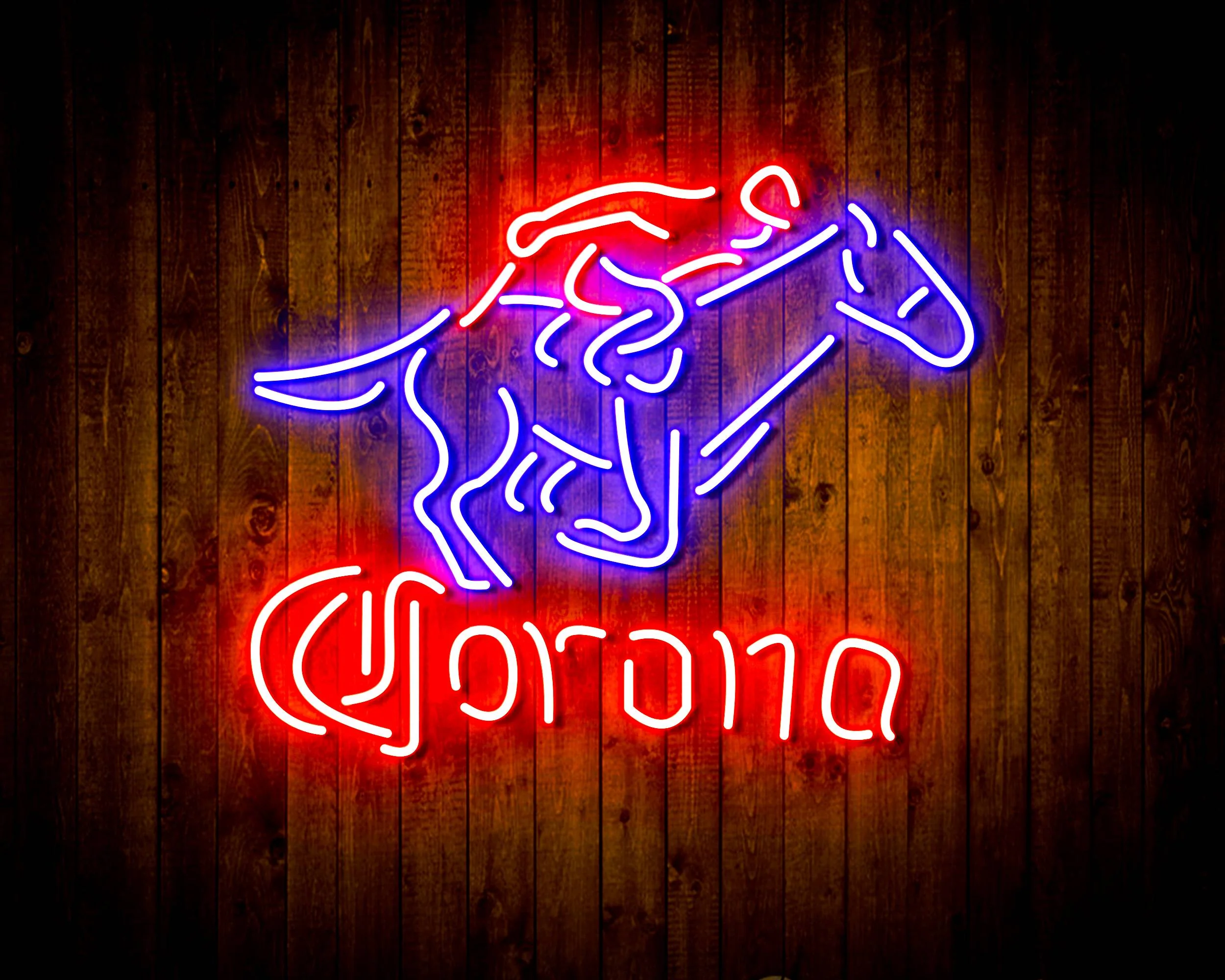 Corona Racing Horse Handmade Neon Flex LED Sign - Image 11