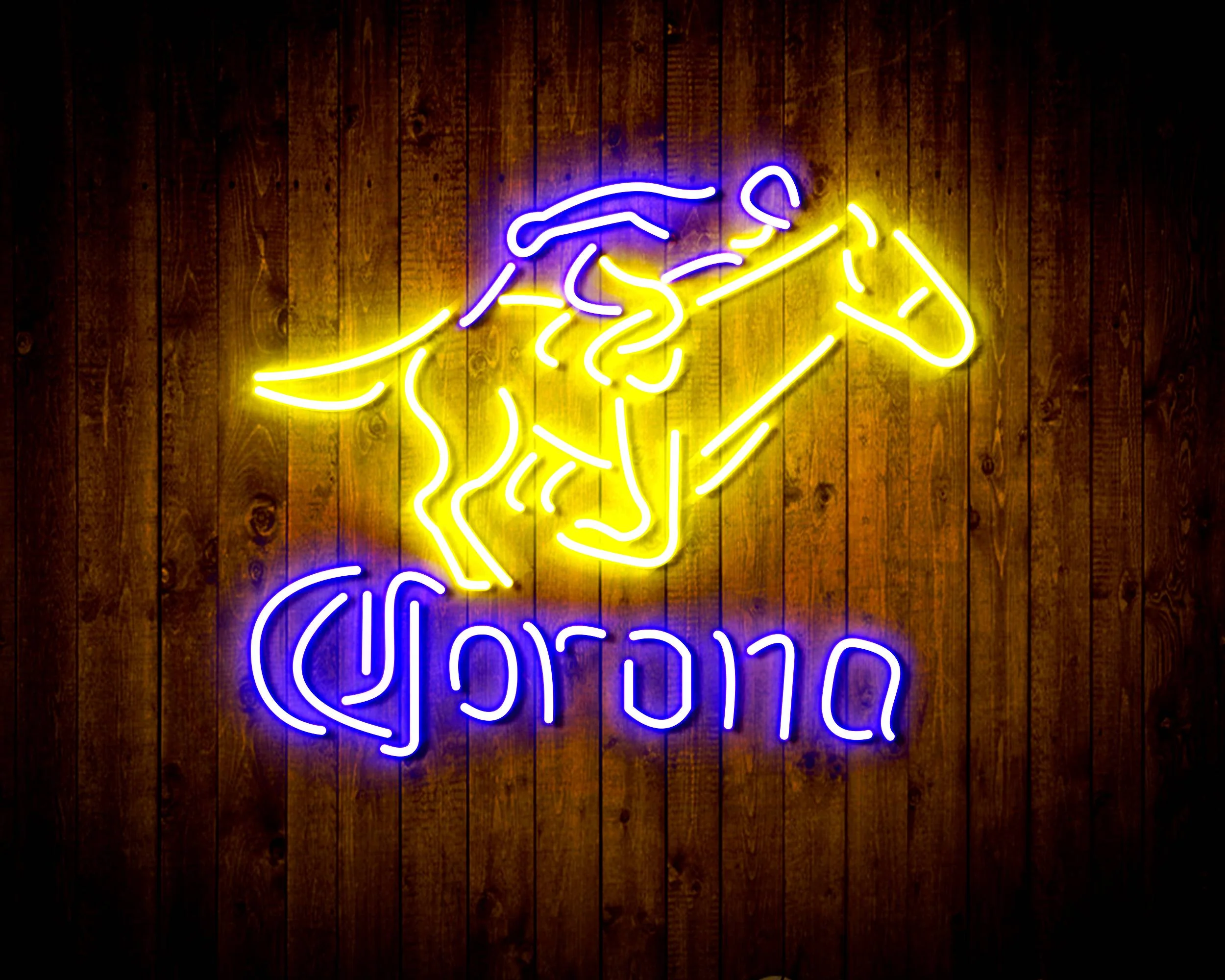 Corona Racing Horse Handmade Neon Flex LED Sign - Image 17