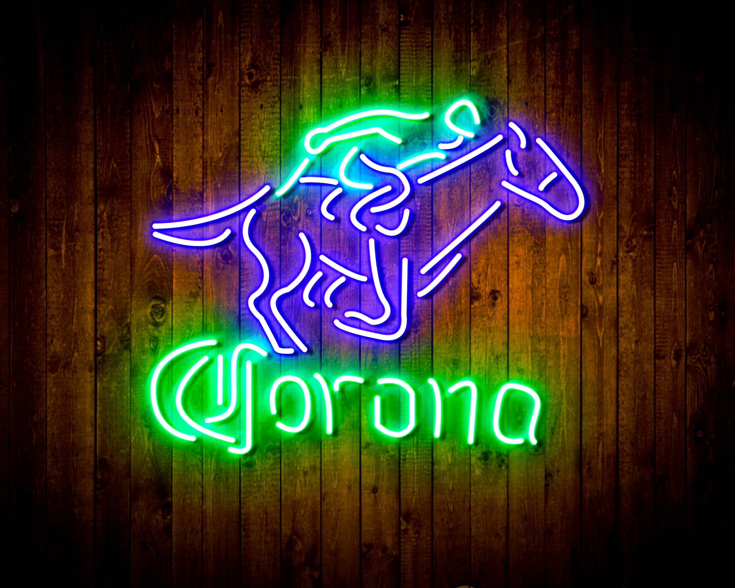 Corona Racing Horse Handmade Neon Flex LED Sign - Image 23