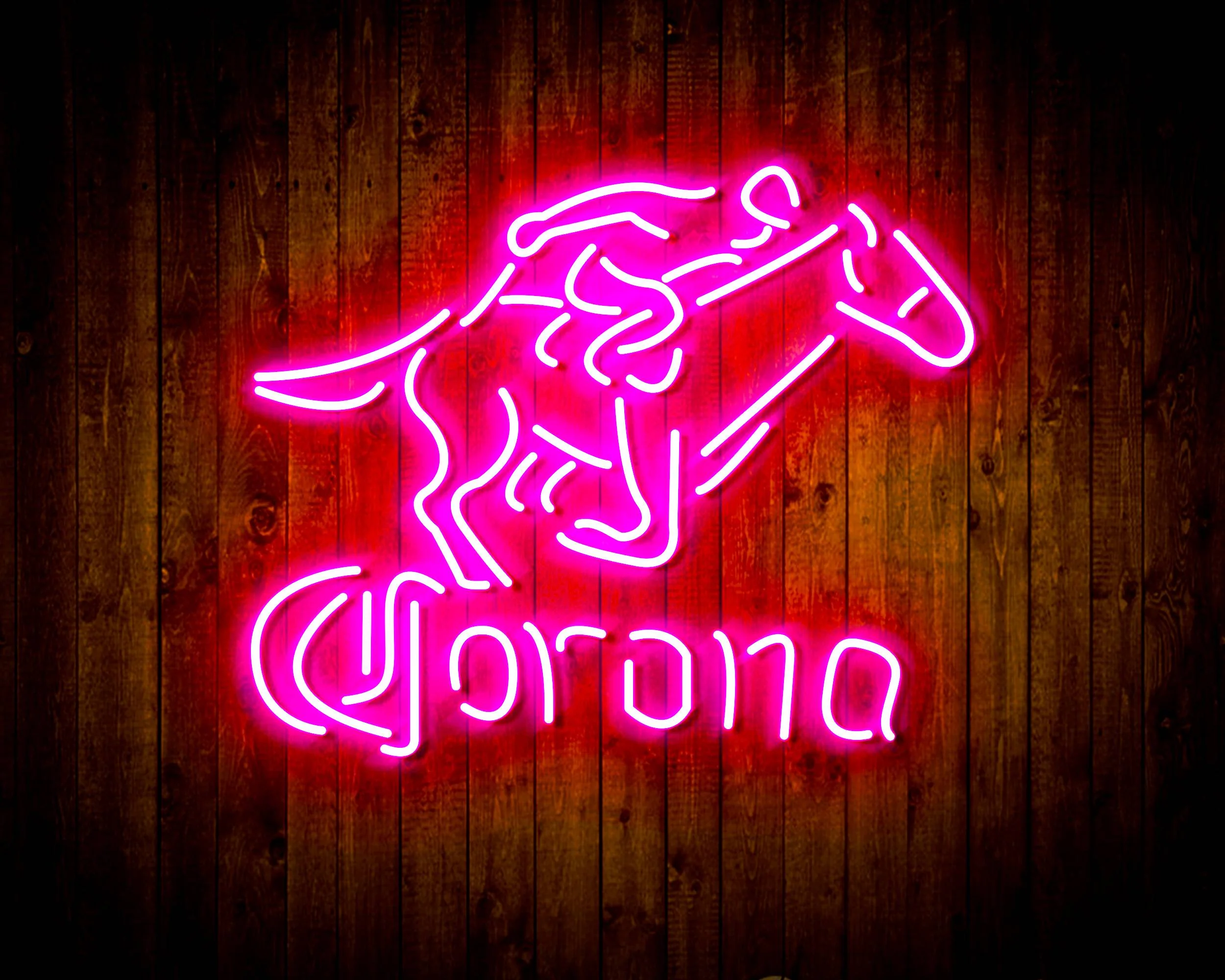 Corona Racing Horse Handmade Neon Flex LED Sign - Image 30