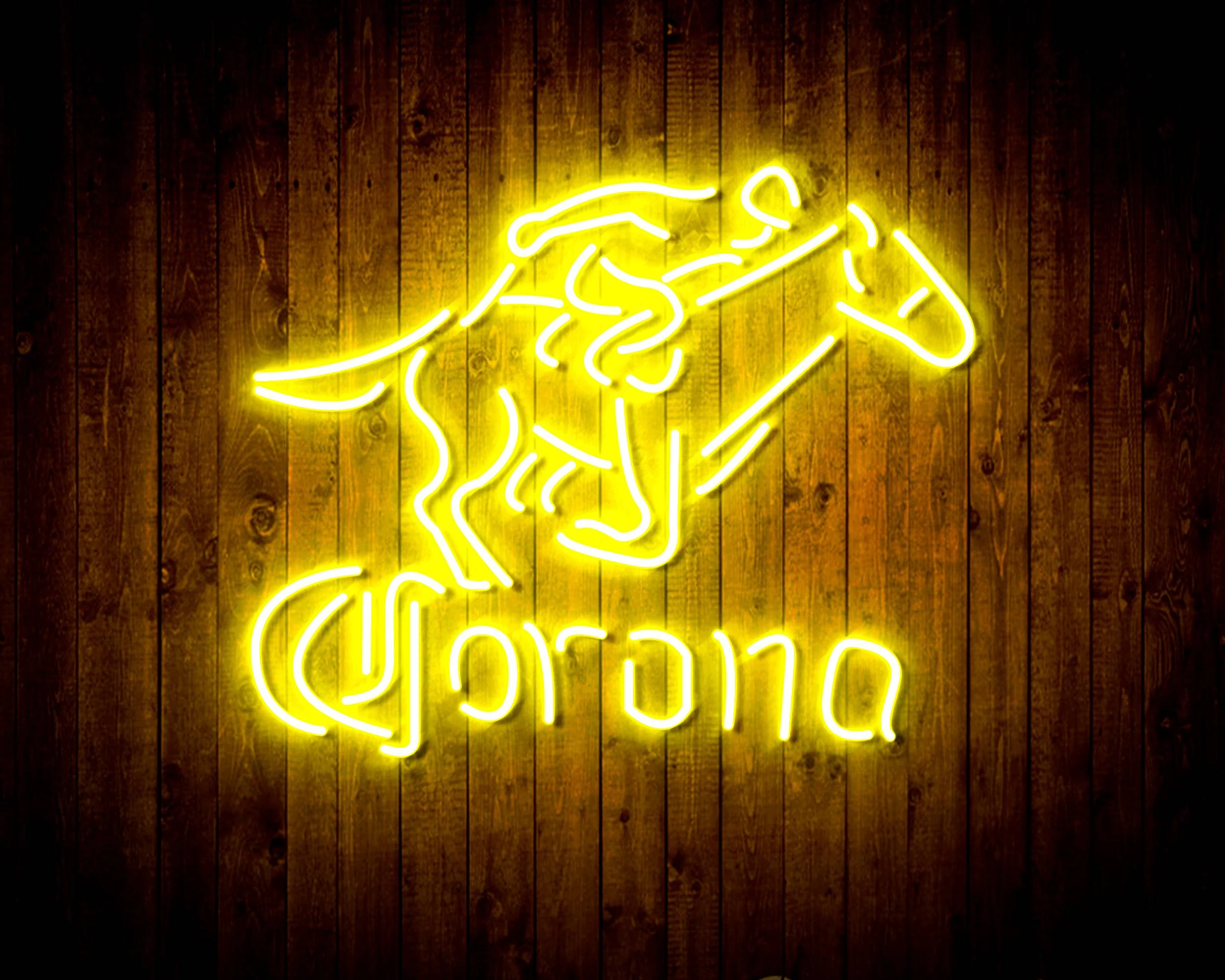 Corona Racing Horse Handmade Neon Flex LED Sign - Image 31