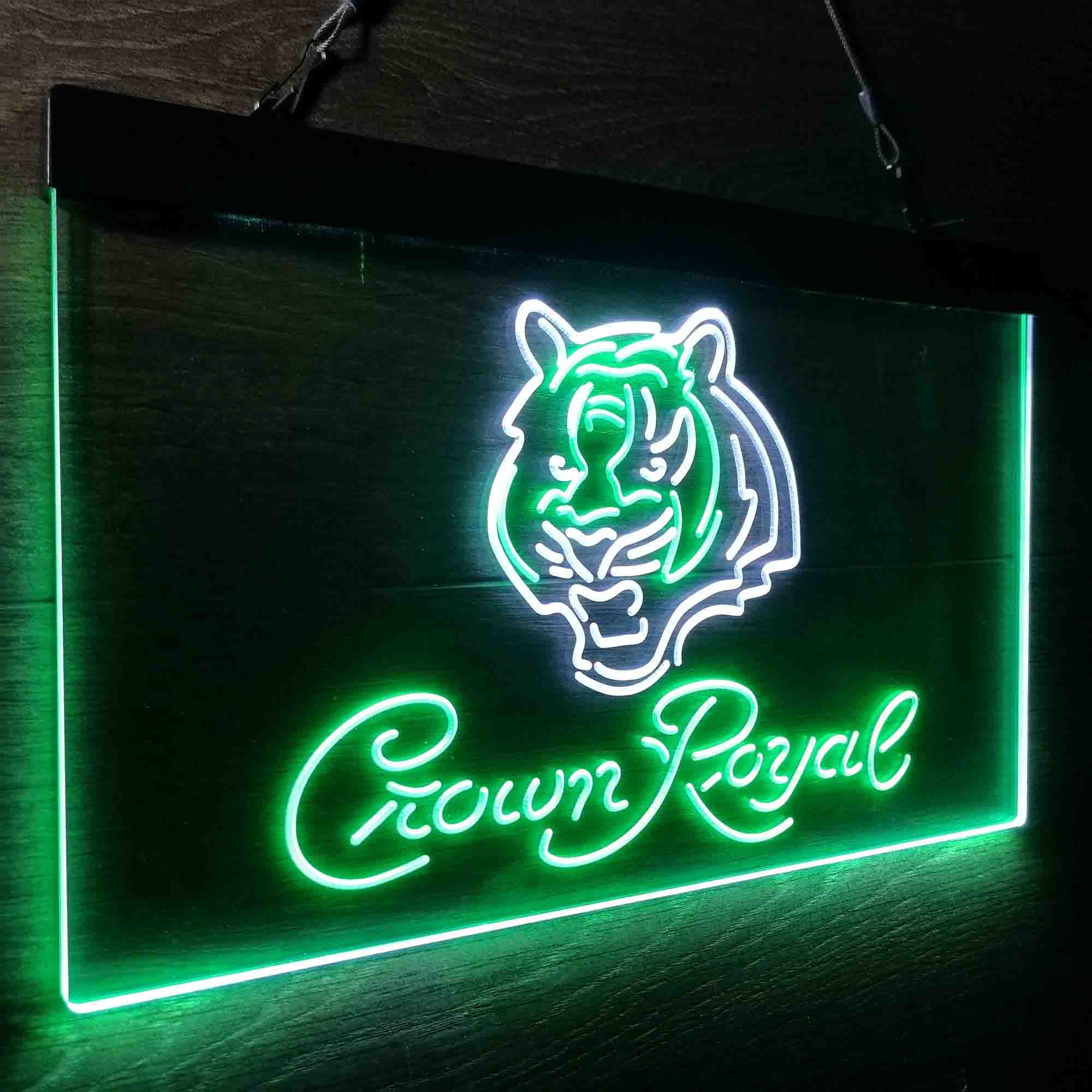 Crown Royal Bar Cincinnati Bengals Est. 1968 Neon-Like LED Sign - Image 16