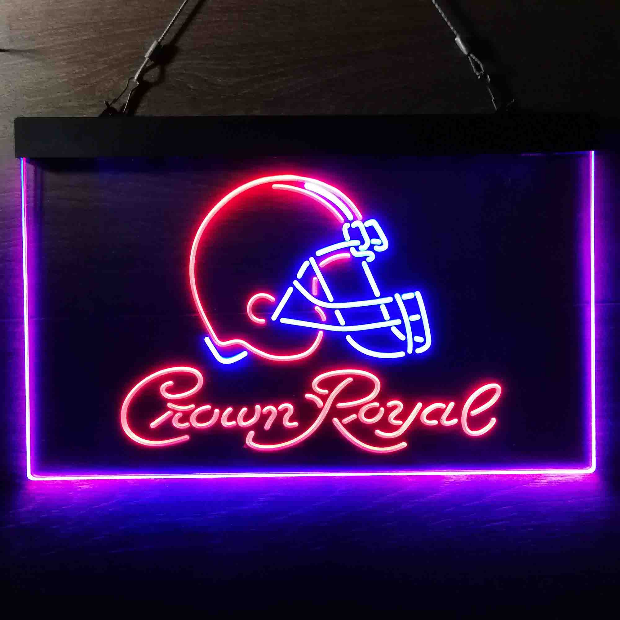 Cleveland Browns Crown Royal Bar Neon-Like LED Sign - Image 12