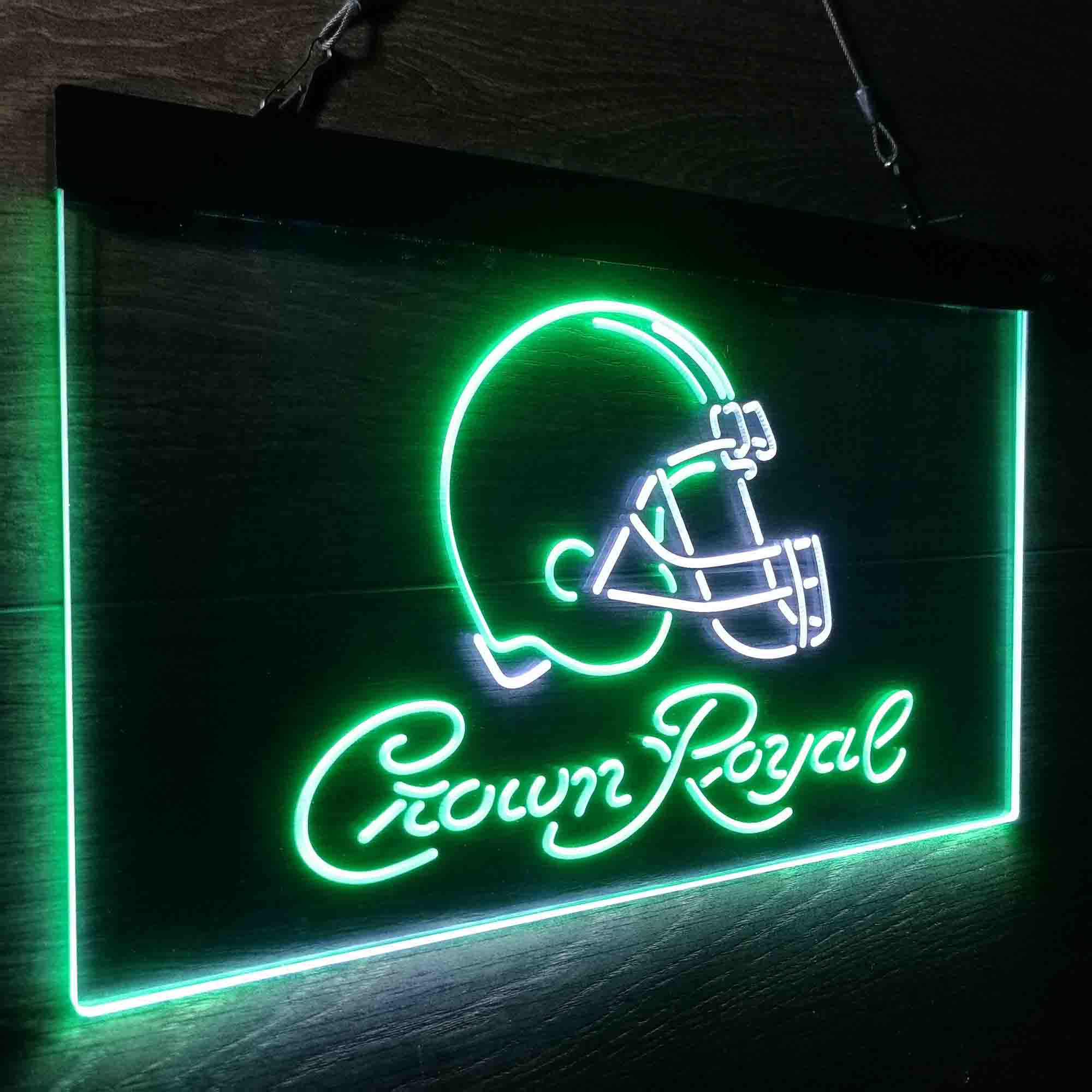 Cleveland Browns Crown Royal Bar Neon-Like LED Sign - Image 20