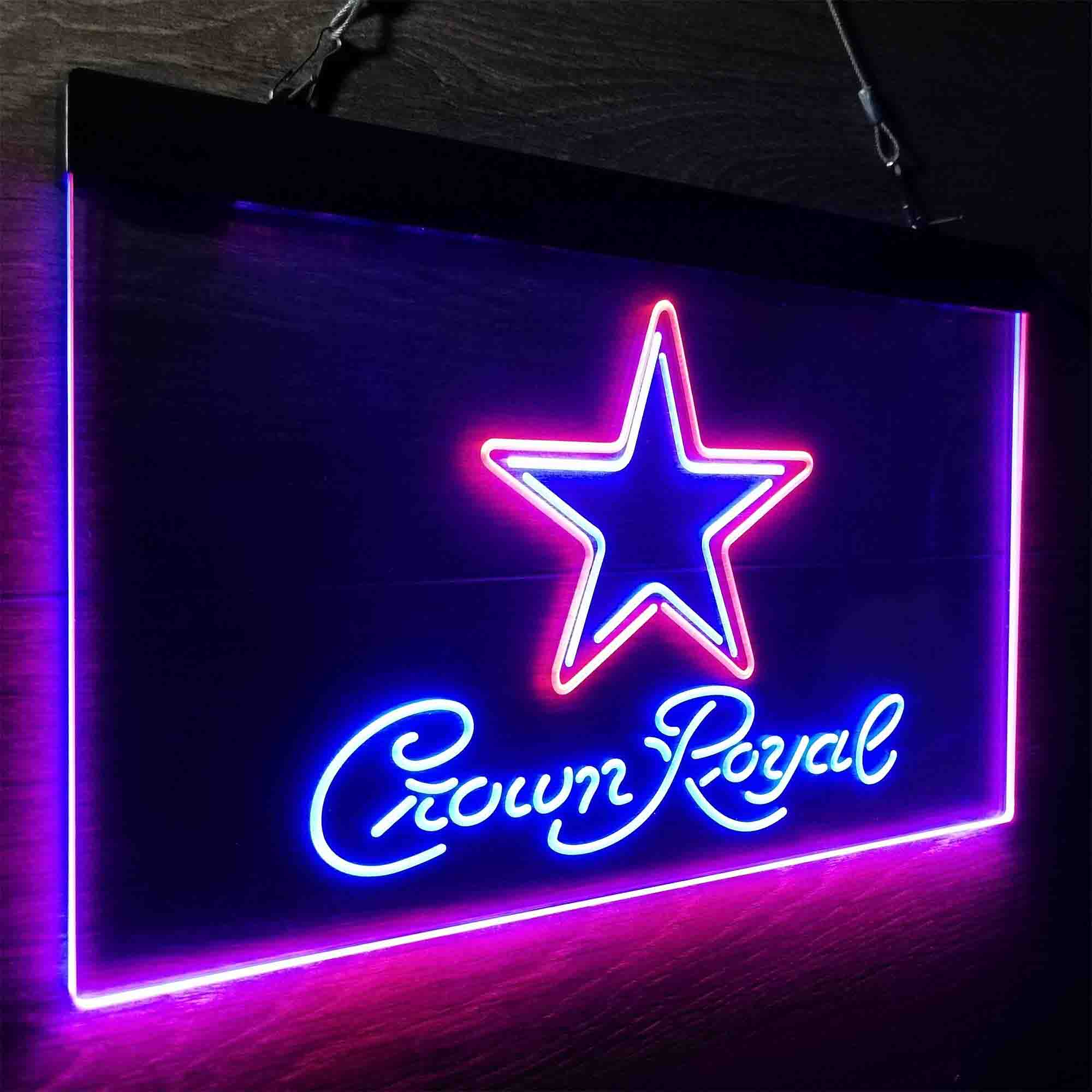 Dallas Cowboys Crown Royal Neon-Like LED Sign - Image 22