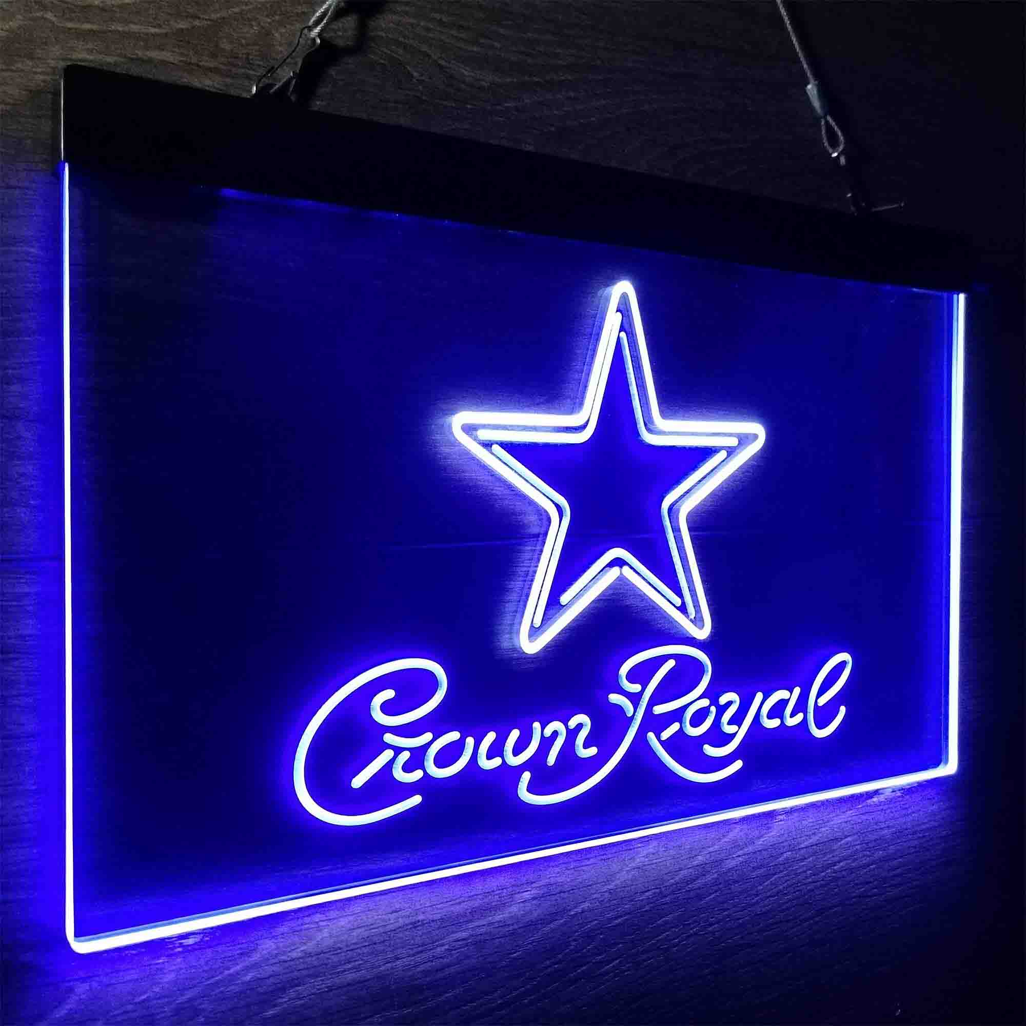 Dallas Cowboys Crown Royal Neon-Like LED Sign - Image 26