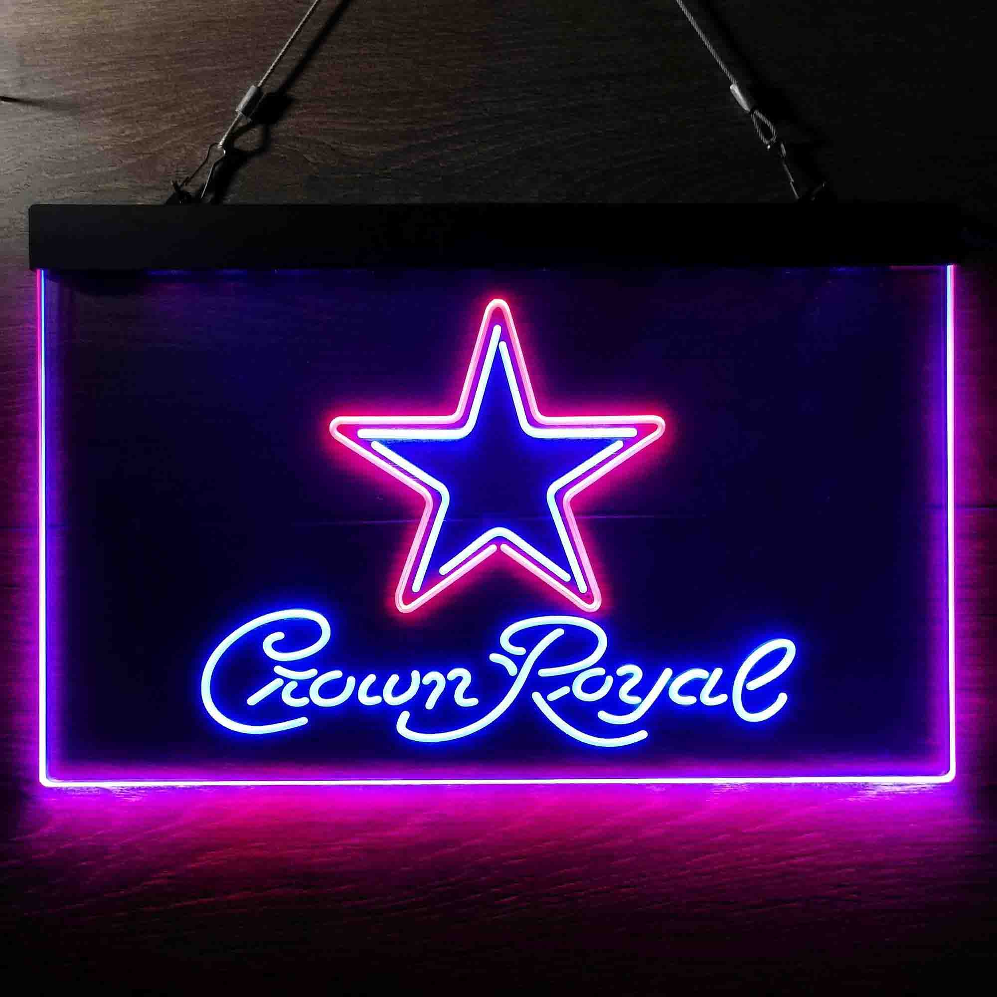 Dallas Cowboys Crown Royal Neon-Like LED Sign - Image 9