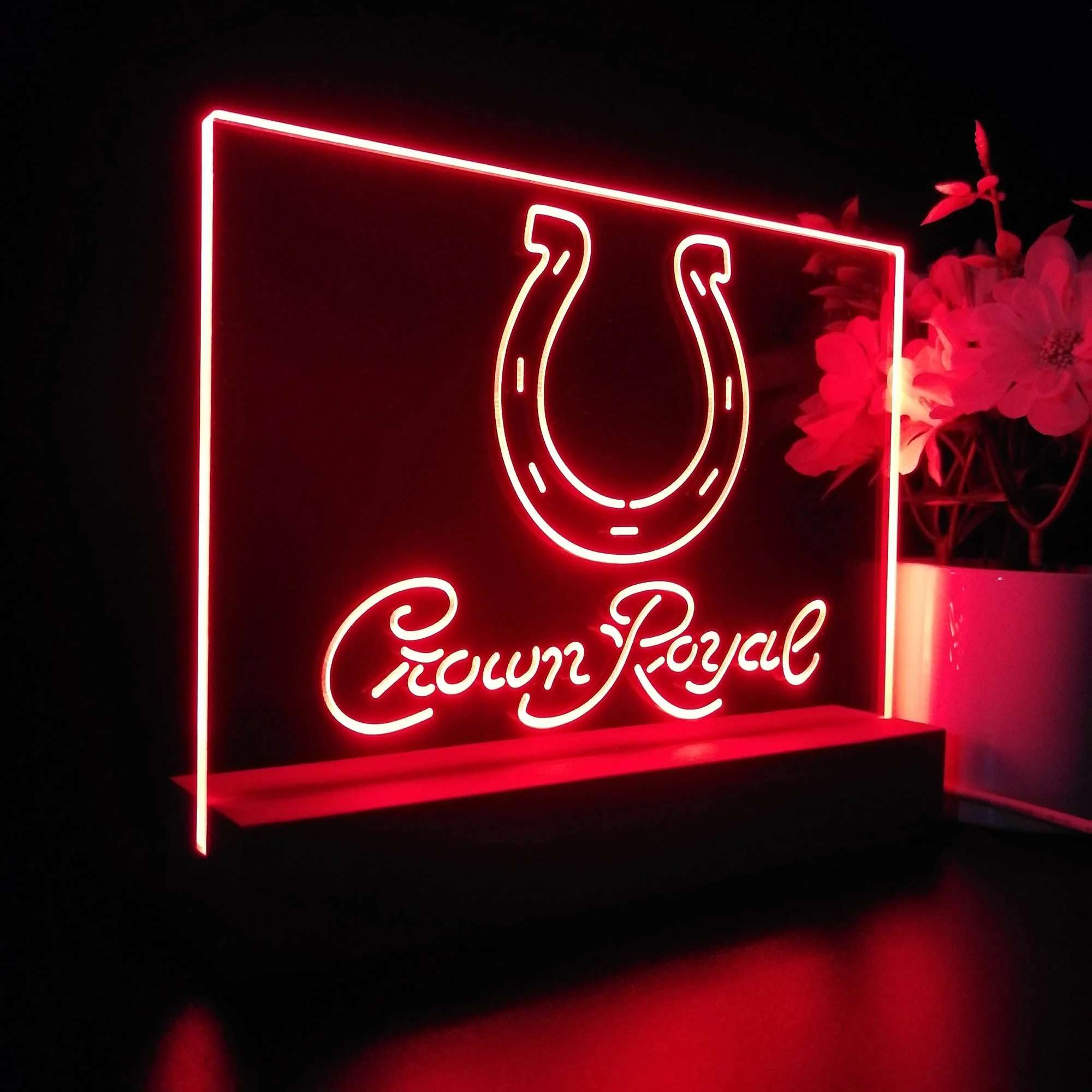 Crown Royal Bar Indianapolis Colts Est. 1953 Night Light Pub Bar Lamp - Image 6