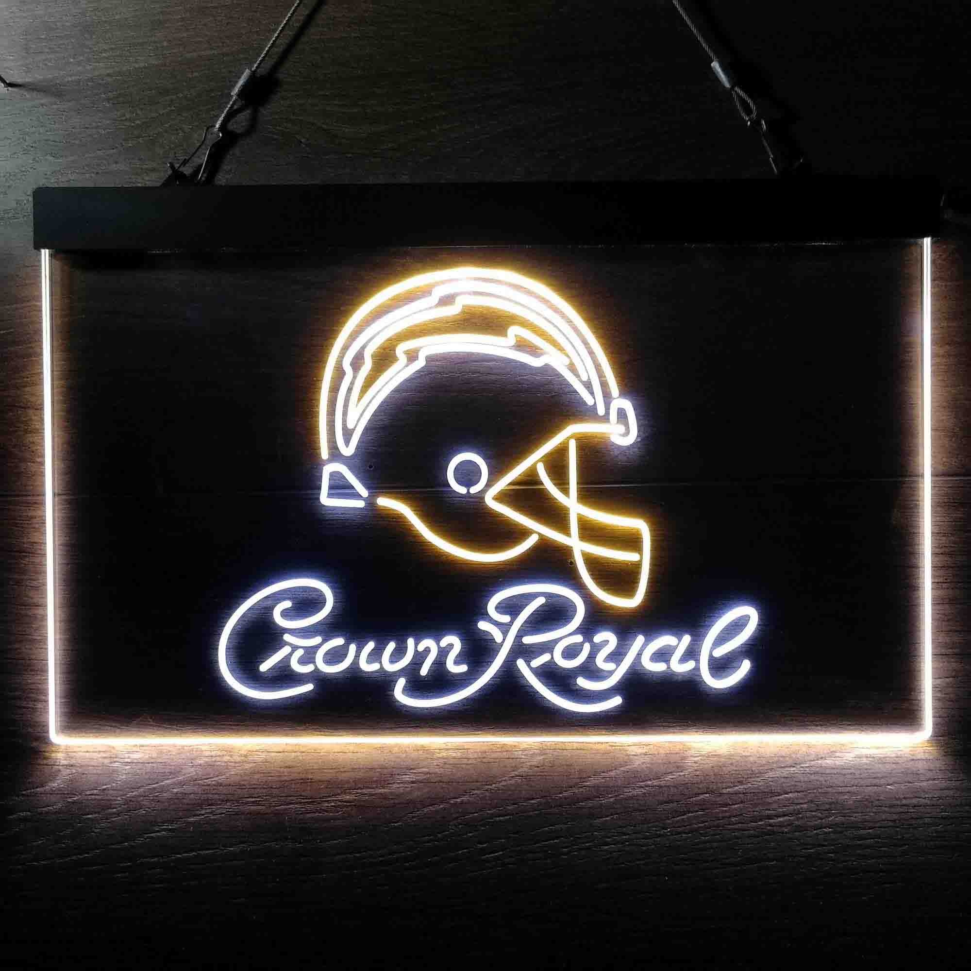 Los Angeles Chargers Crown Royal Neon-Like LED Sign - Image 8