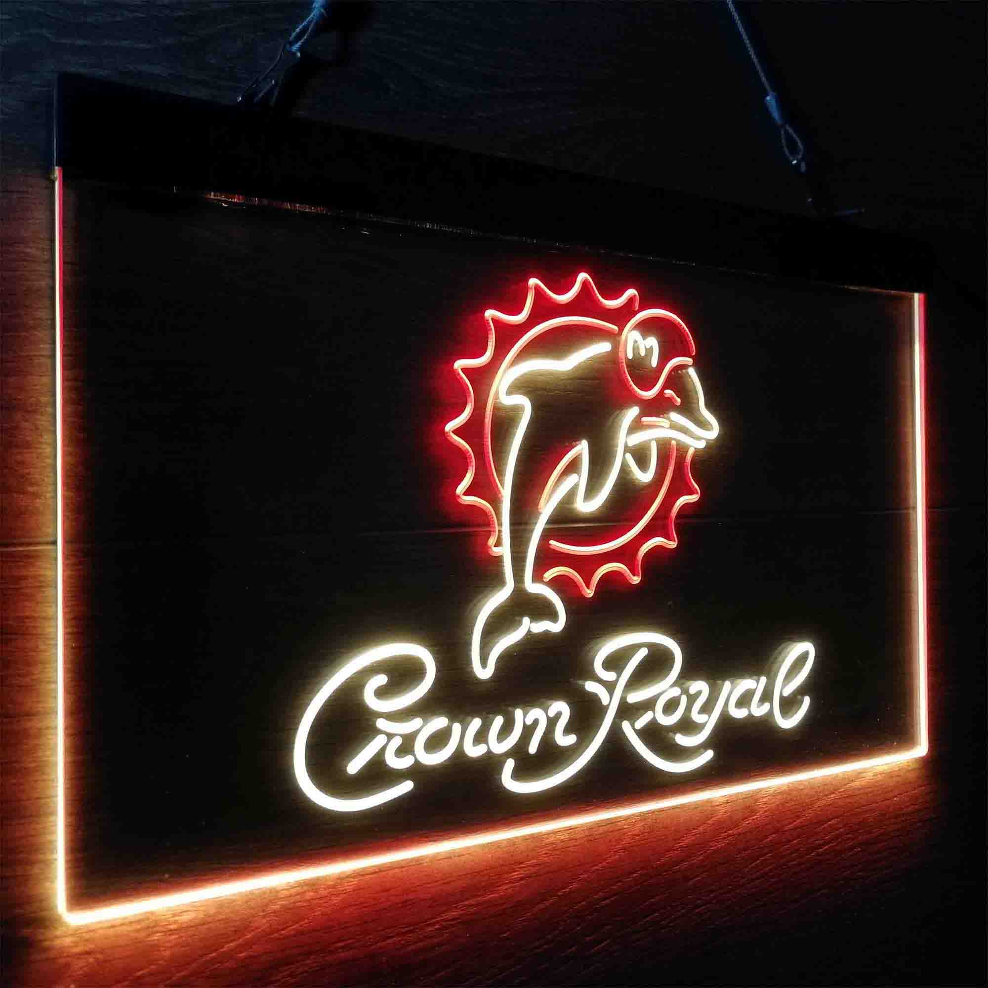 Miami Dolphins Crown Royal Neon-Like LED Sign - Image 20