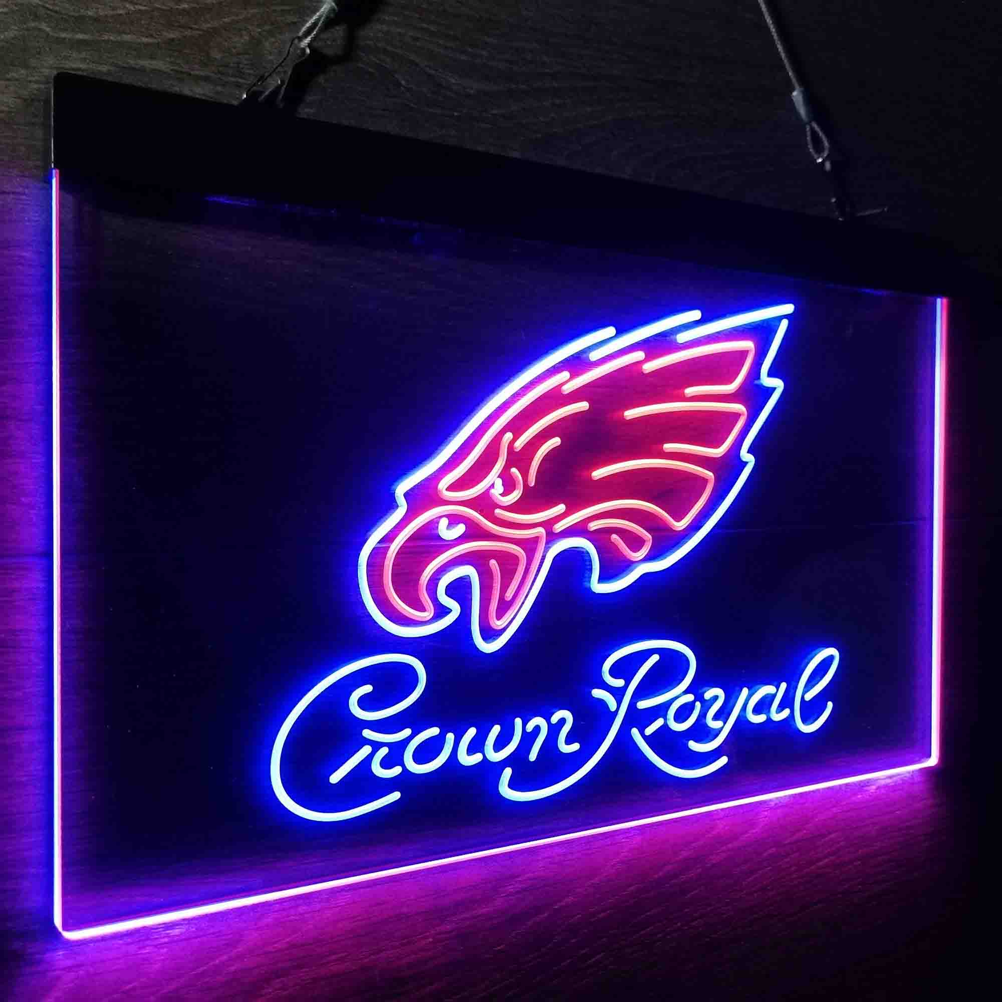 Philadelphia Eagles Crown Royal Neon-Like LED Sign - Image 15