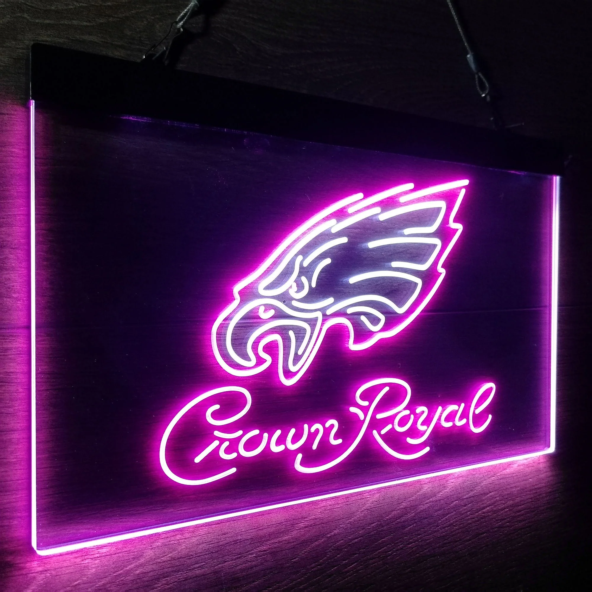 Philadelphia Eagles Crown Royal Neon-Like LED Sign - Image 25