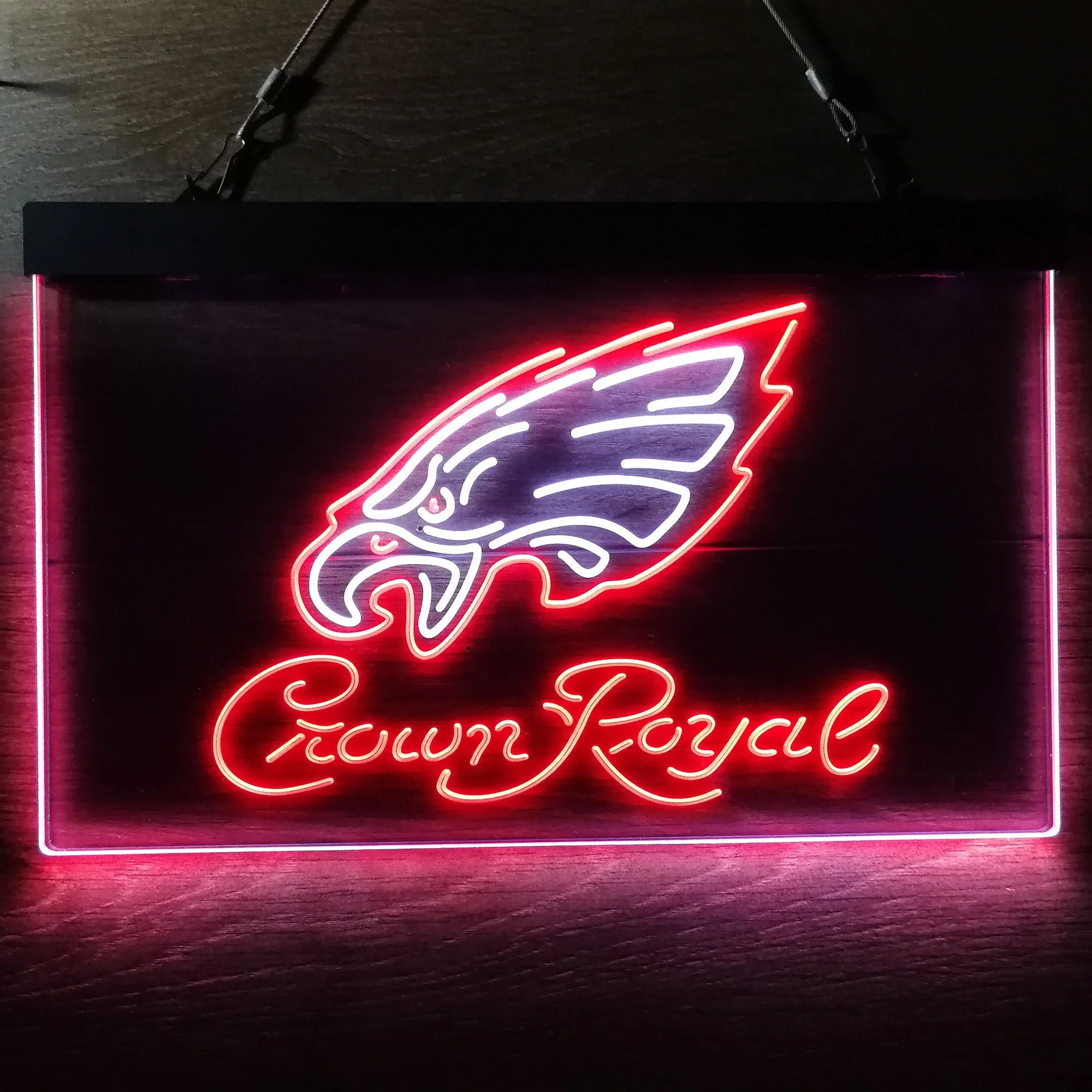 Philadelphia Eagles Crown Royal Neon-Like LED Sign - Image 6