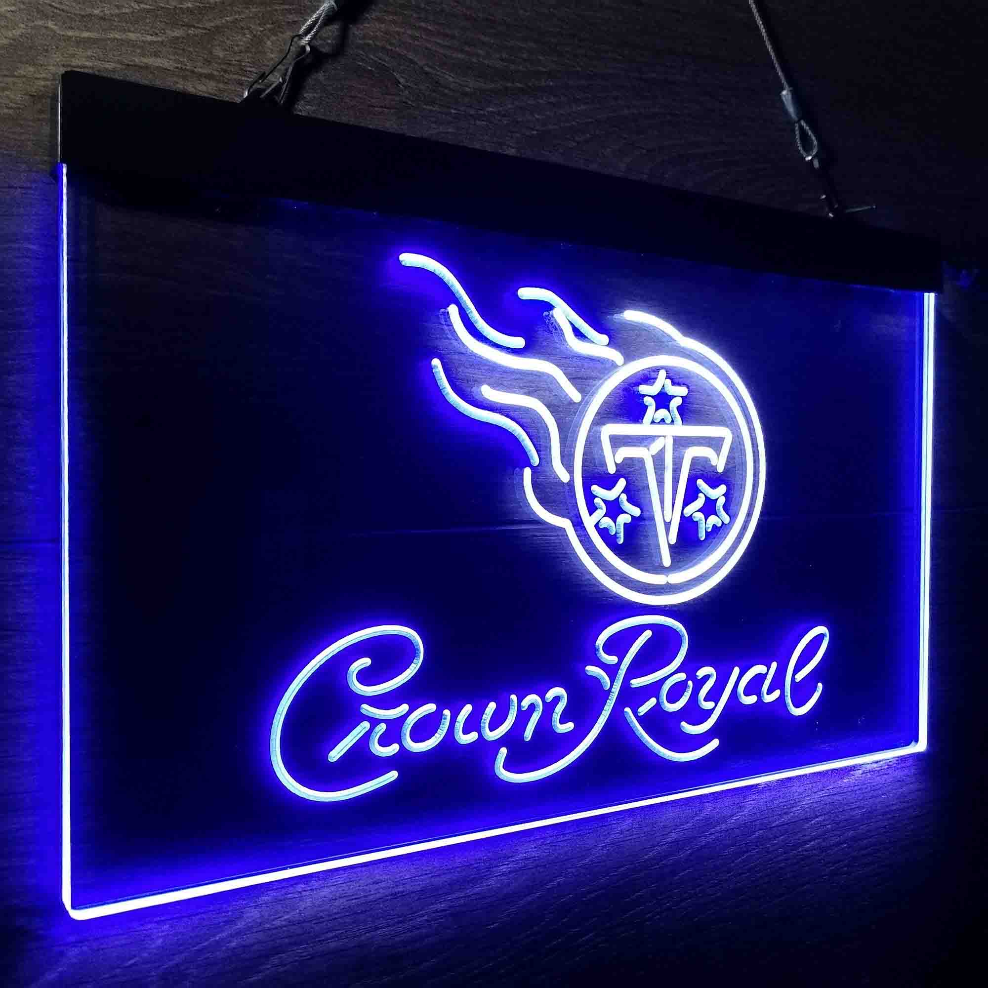 Tennessee Titans Crown Royal Neon-Like LED Sign - Image 21