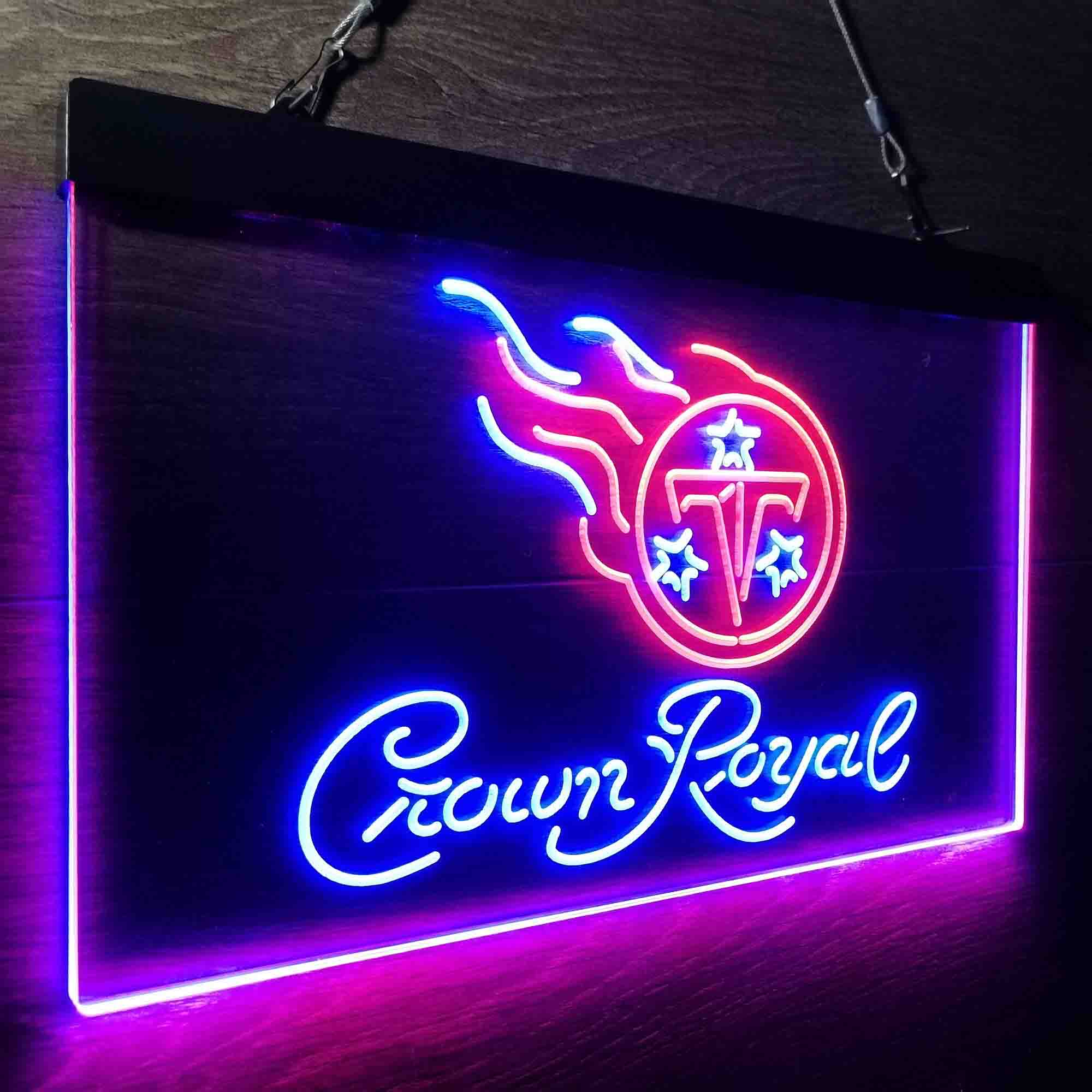 Tennessee Titans Crown Royal Neon-Like LED Sign - Image 22