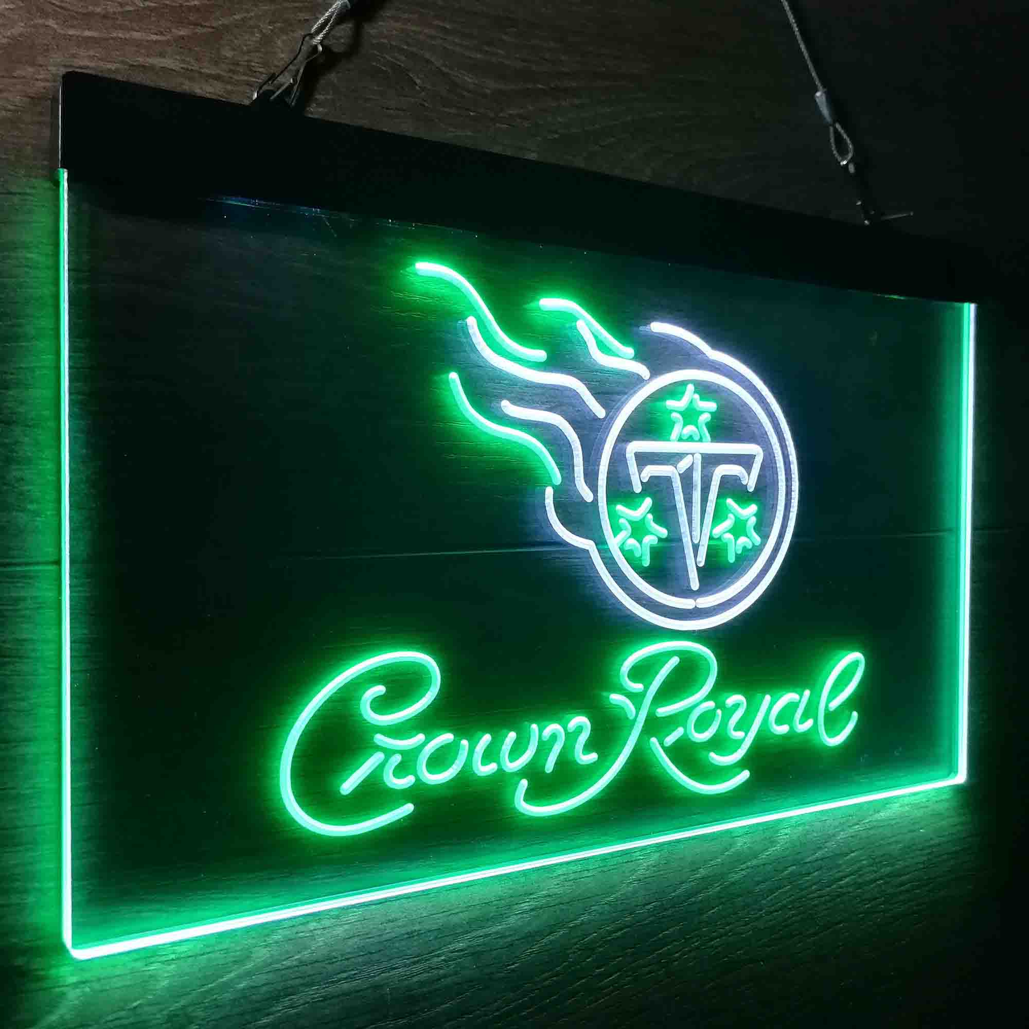 Tennessee Titans Crown Royal Neon-Like LED Sign - Image 24