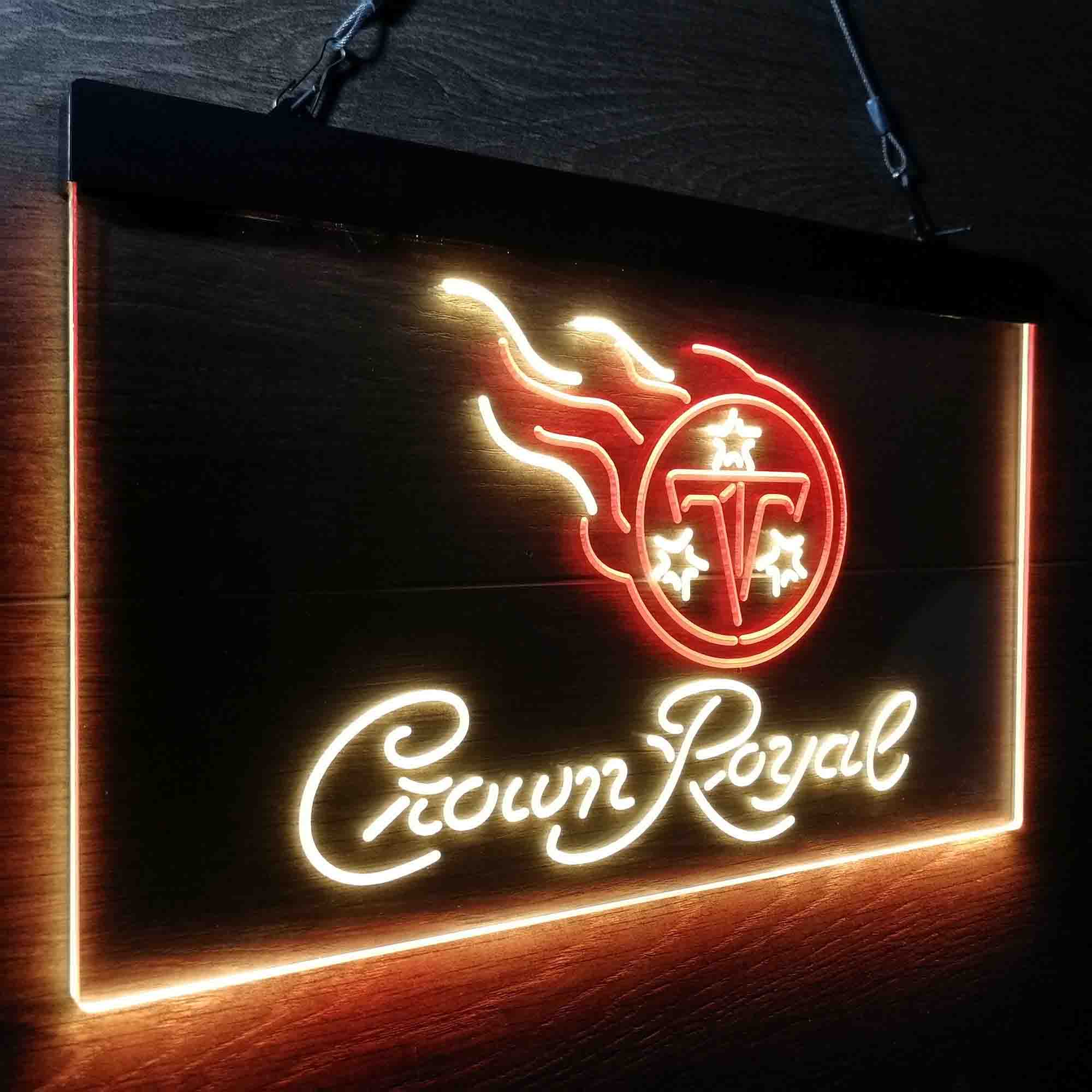 Tennessee Titans Crown Royal Neon-Like LED Sign - Image 26