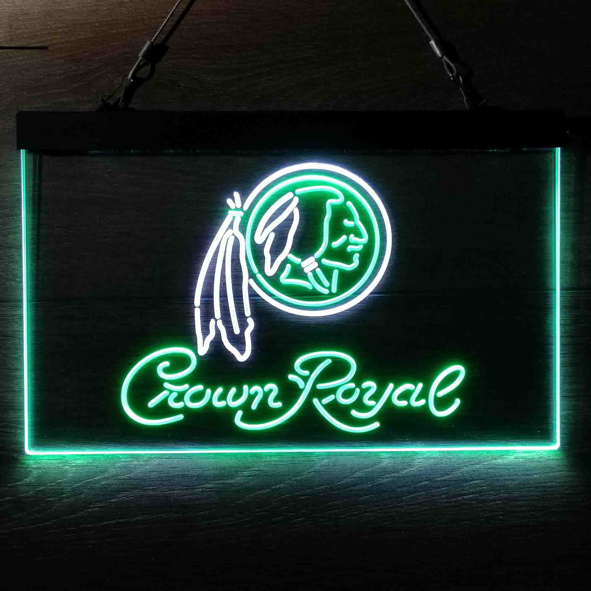 Crown Royal Bar Washington Est. 1932 Neon-Like LED Sign - Image 11