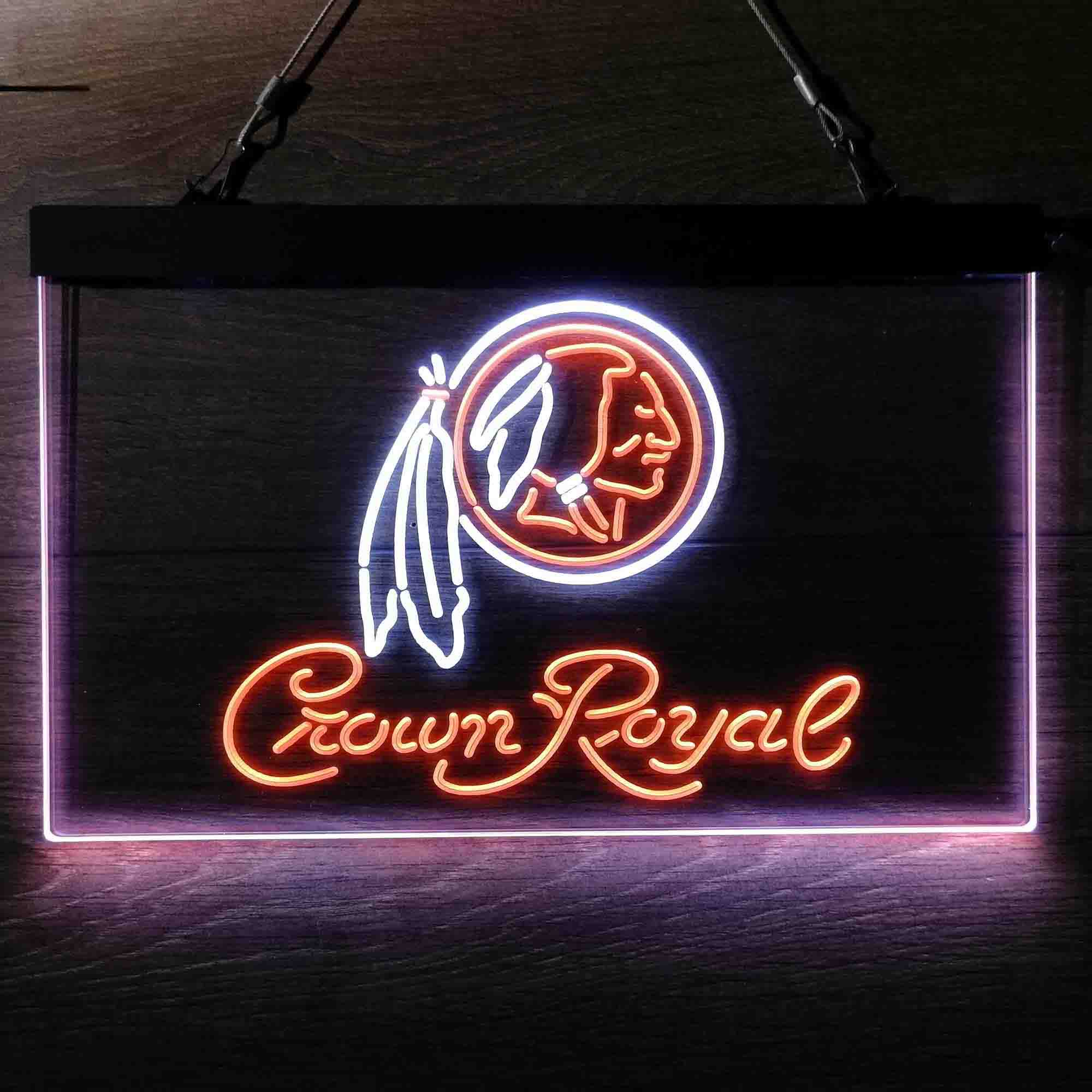 Crown Royal Bar Washington Est. 1932 Neon-Like LED Sign - Image 13