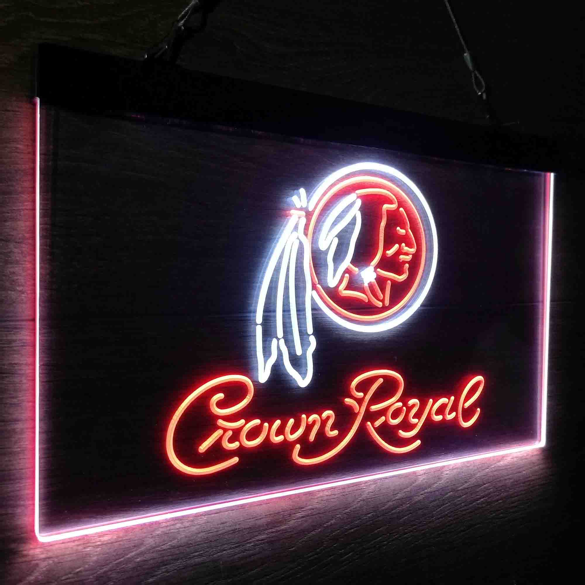 Crown Royal Bar Washington Est. 1932 Neon-Like LED Sign - Image 15