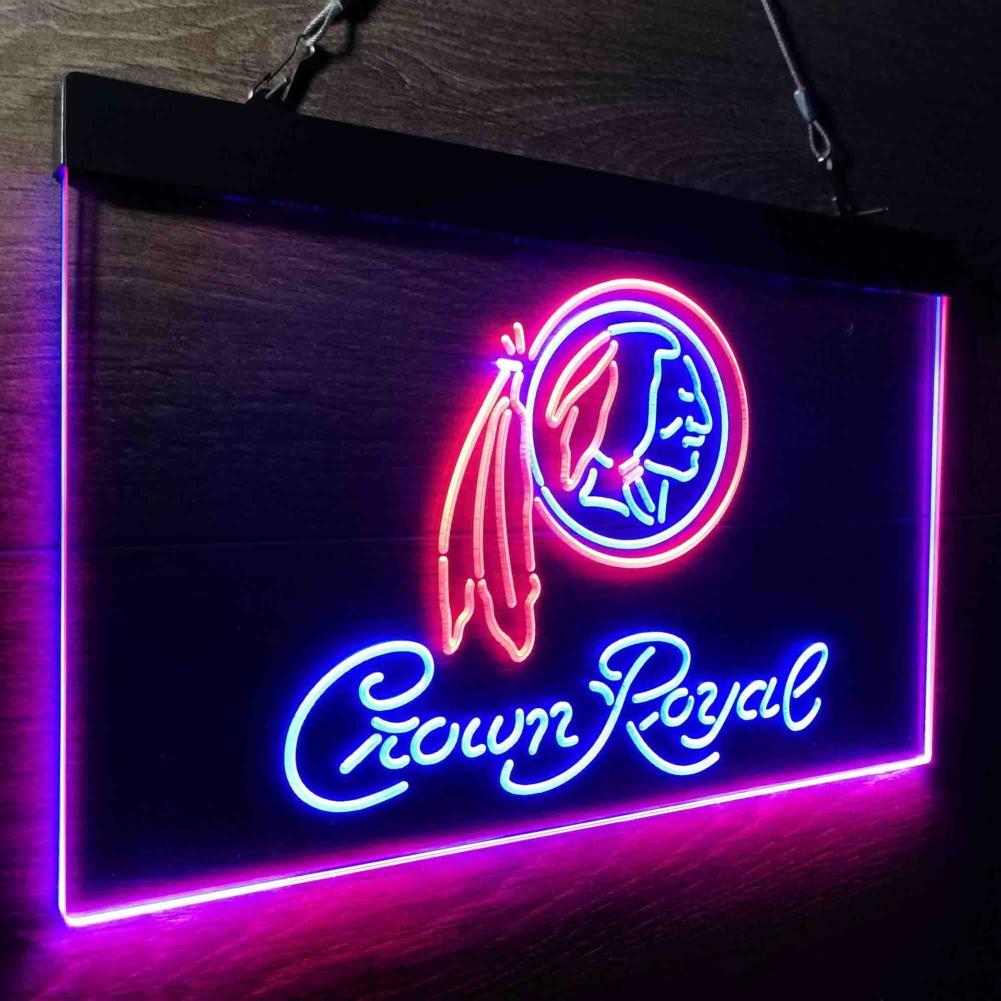 Crown Royal Bar Washington Est. 1932 Neon-Like LED Sign - Image 17