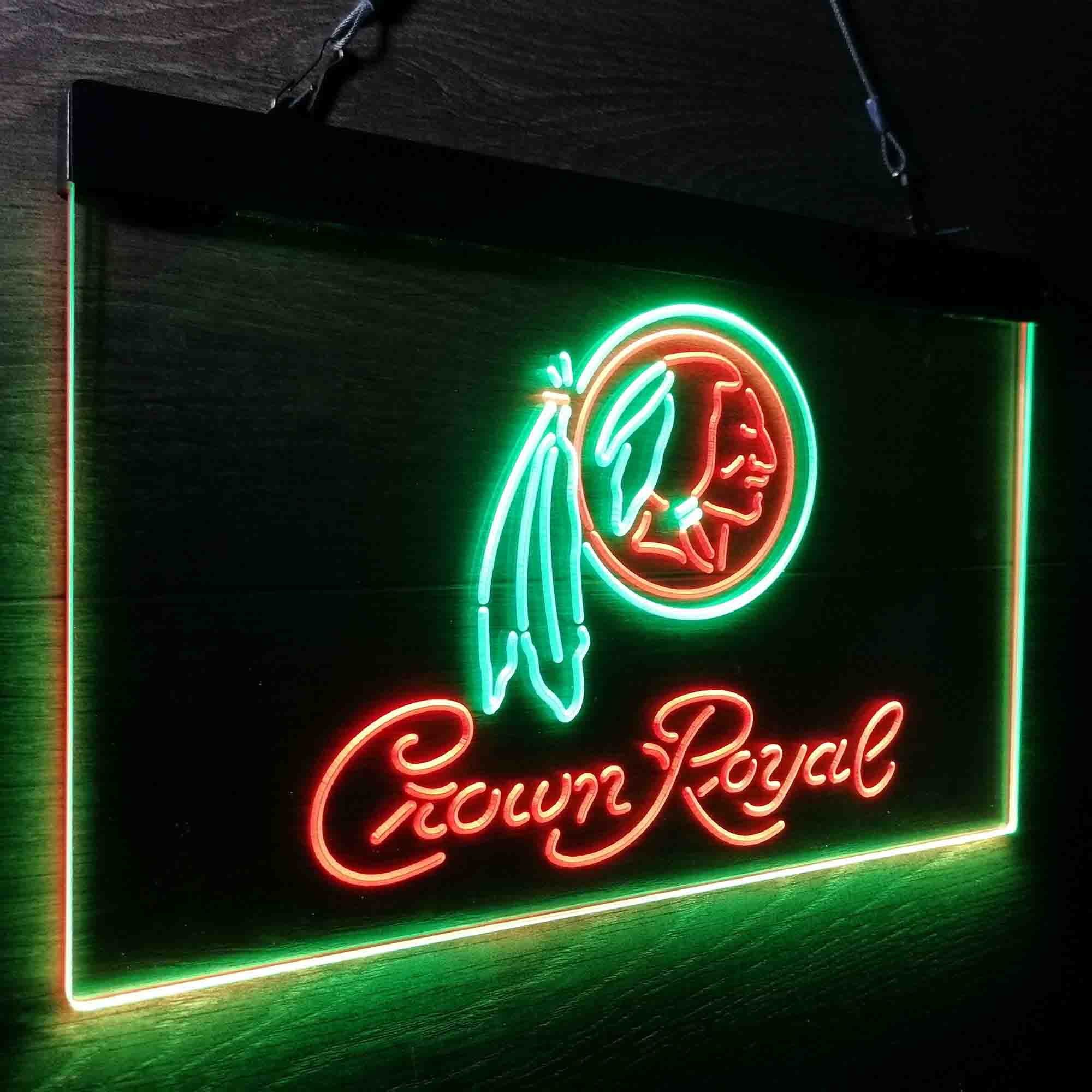 Crown Royal Bar Washington Est. 1932 Neon-Like LED Sign - Image 18