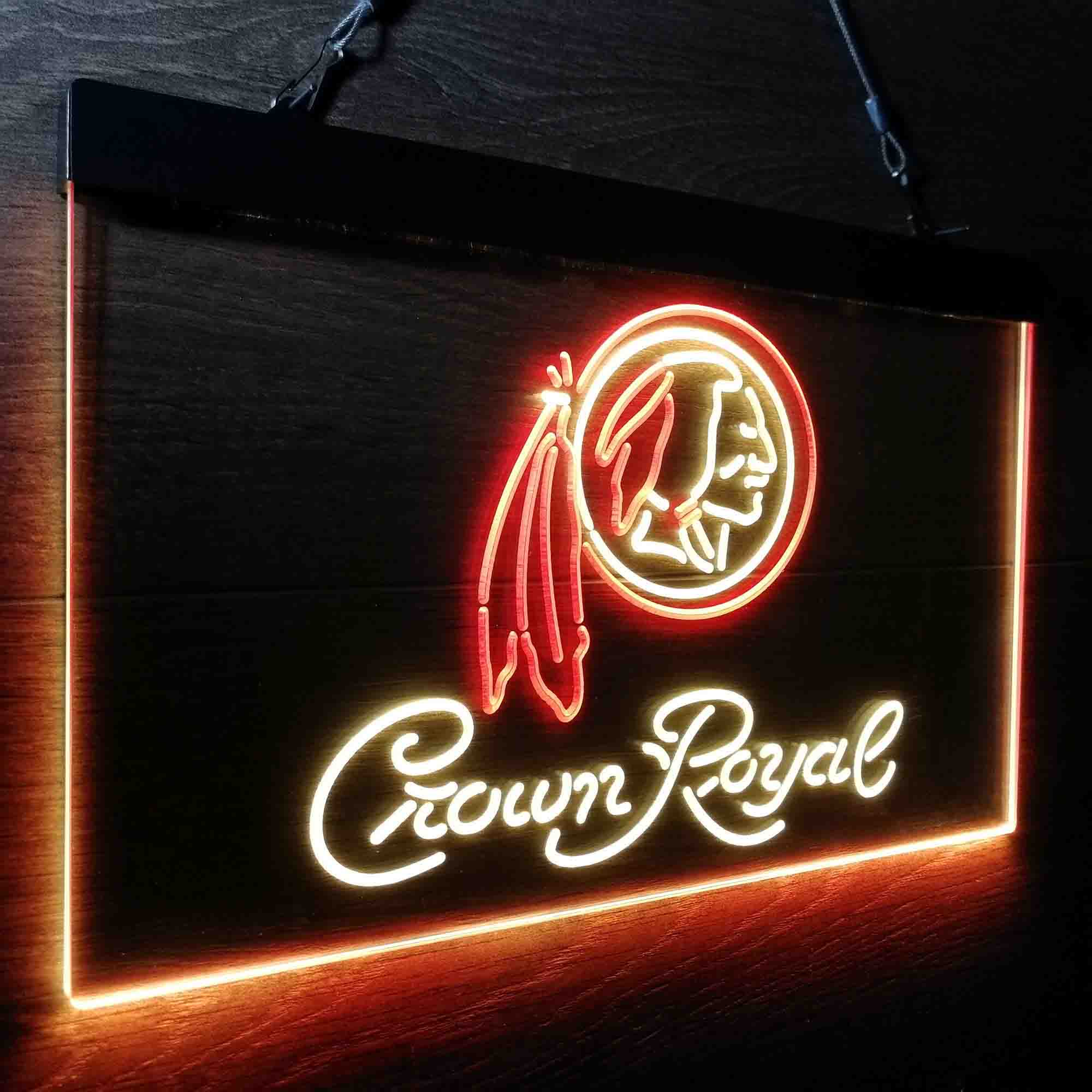 Crown Royal Bar Washington Est. 1932 Neon-Like LED Sign - Image 19